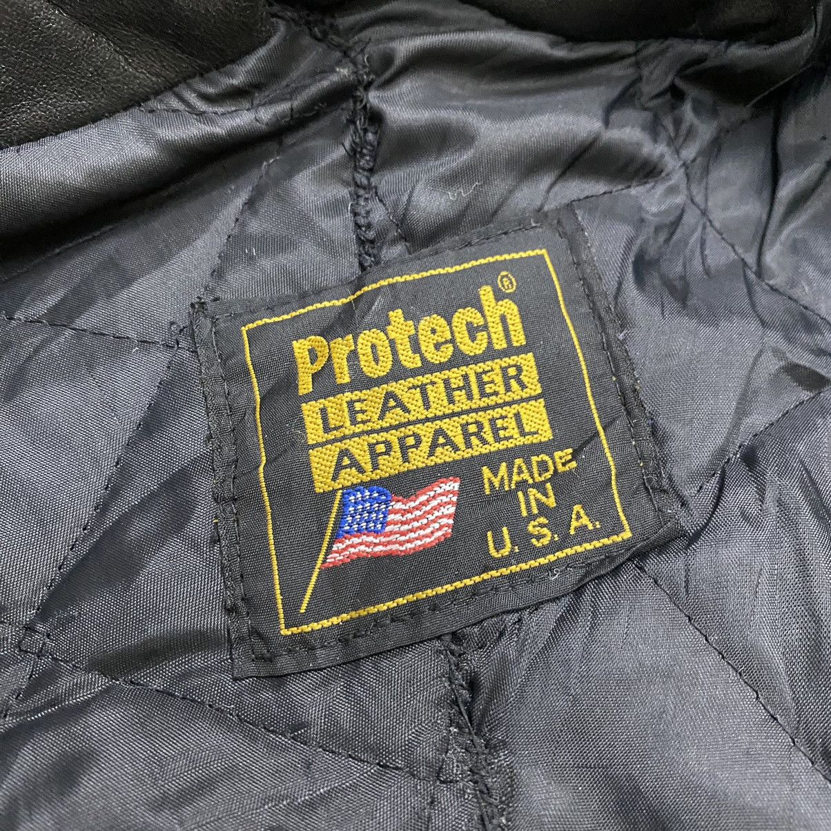 Genuine Leather VINTAGE PROTECH LEATHER APPAREL RIDER JACKET Size US M / EU 48-50 / 2 - 21 Thumbnail