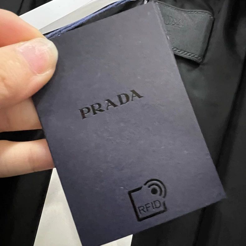 Prada Prada Striped triangle nylon jacket 2504-Nextarrow Size US M / EU 48-50 / 2 - 4 Thumbnail