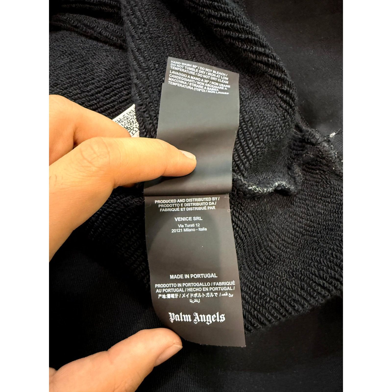 Palm Angels Palm Angel Black & White Hoodie Size XL / US 12-14 / IT 48-50 - 6 Thumbnail