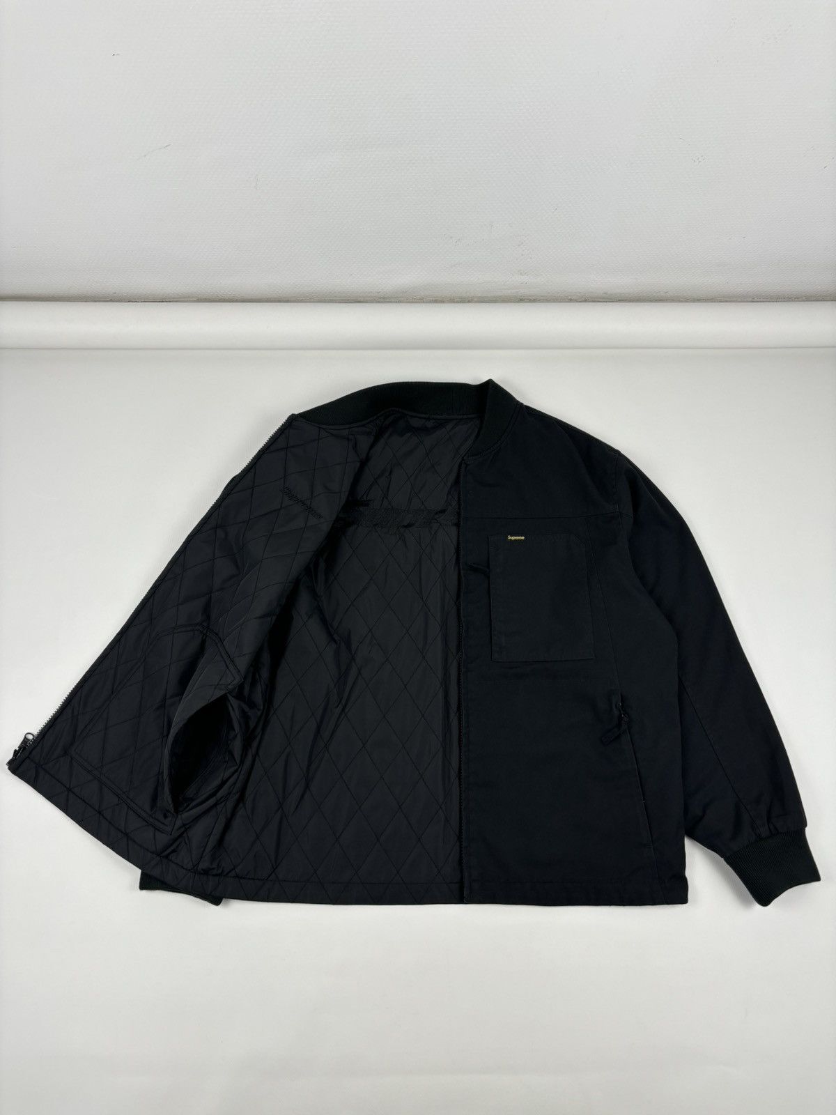 Supreme SUPREME Work Big Logo Reversible Utility Quilted Jacket Size US M / EU 48-50 / 2 - 5 Thumbnail