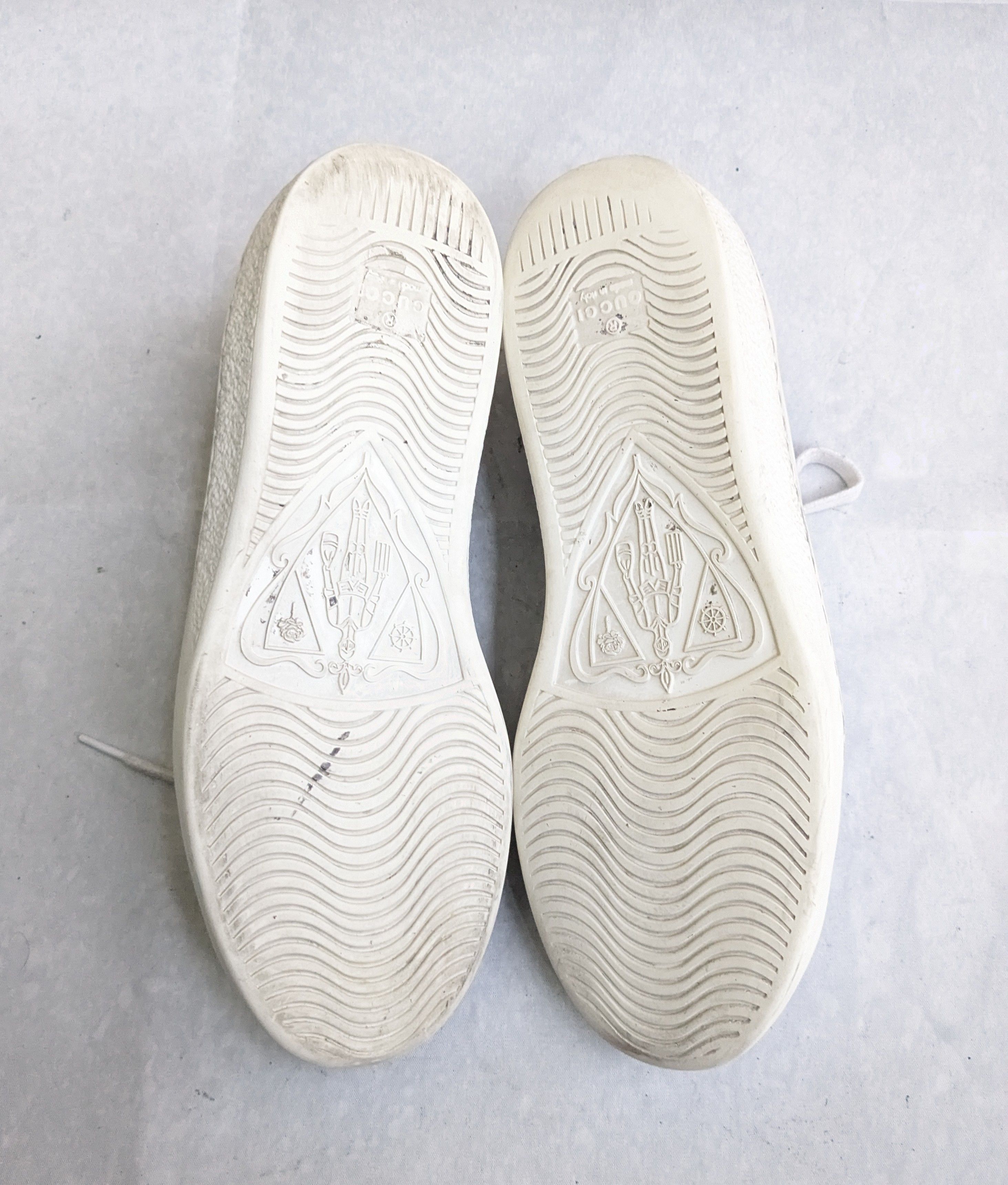 Gucci Gucci Ace Sneakers 8 White Low Tops Size US 8 / EU 41 - 14 Thumbnail
