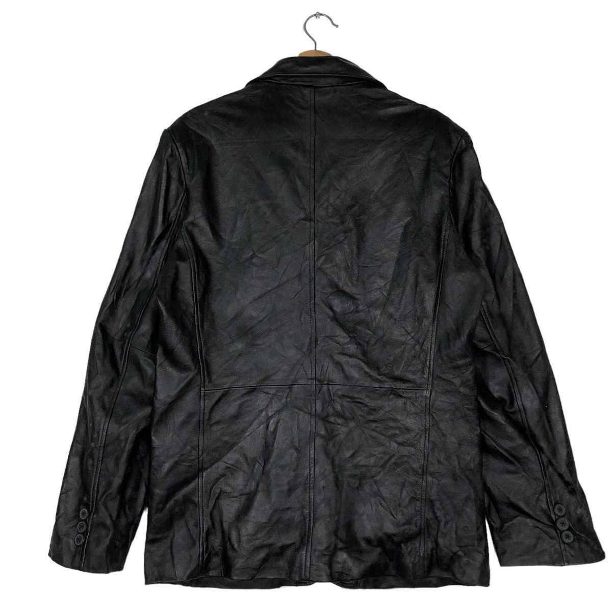 Japanese Brand 🔥90’s Vintage Biker Genuine Leather Jacket Gainer Japan Size US L / EU 52-54 / 3 - 8 Thumbnail