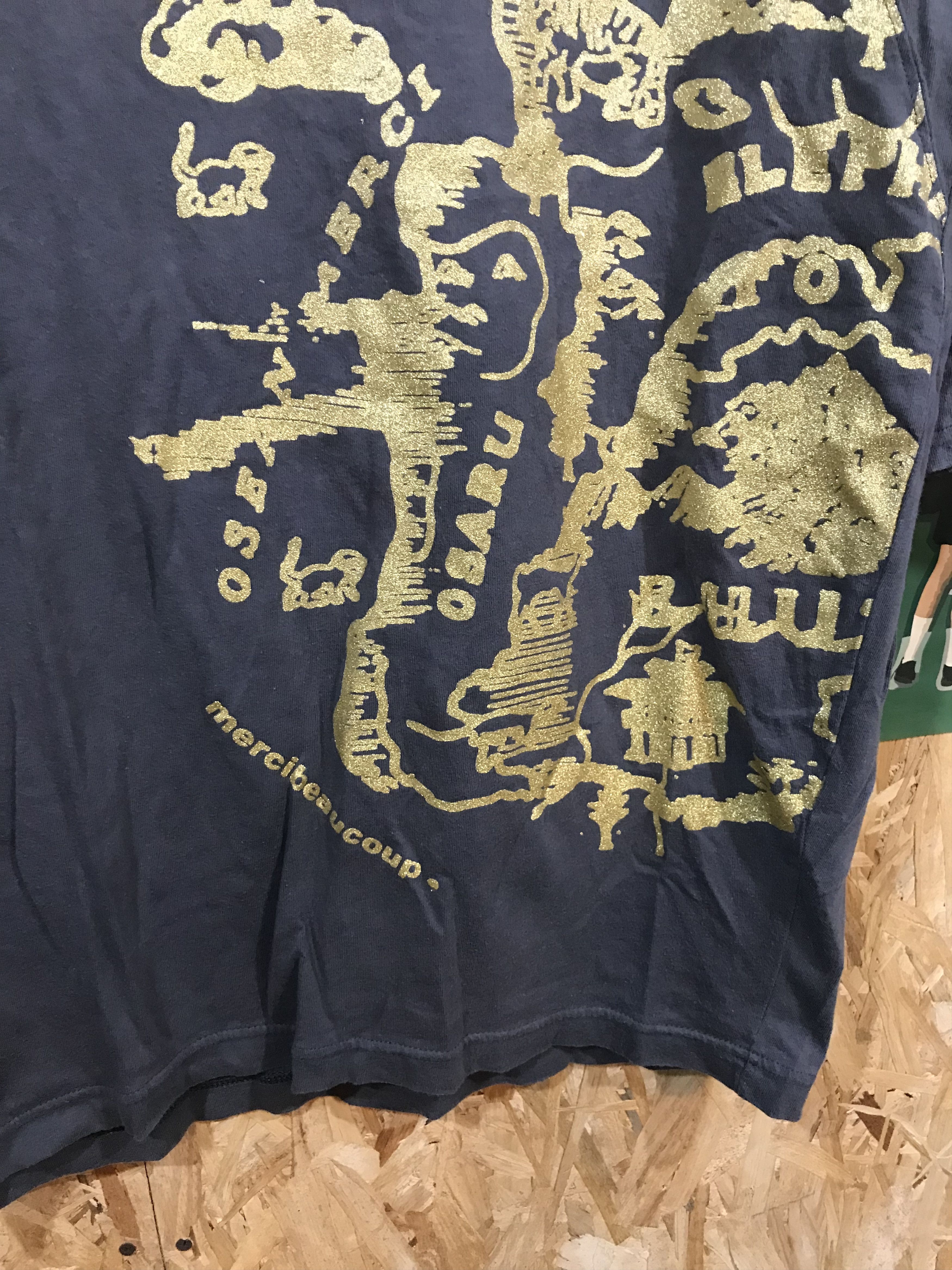 mercibeaucoup Mercibeaucoup Merci Island Issey Miyake Tee Shirt Size 3XL / US 20-22 - 3 Thumbnail