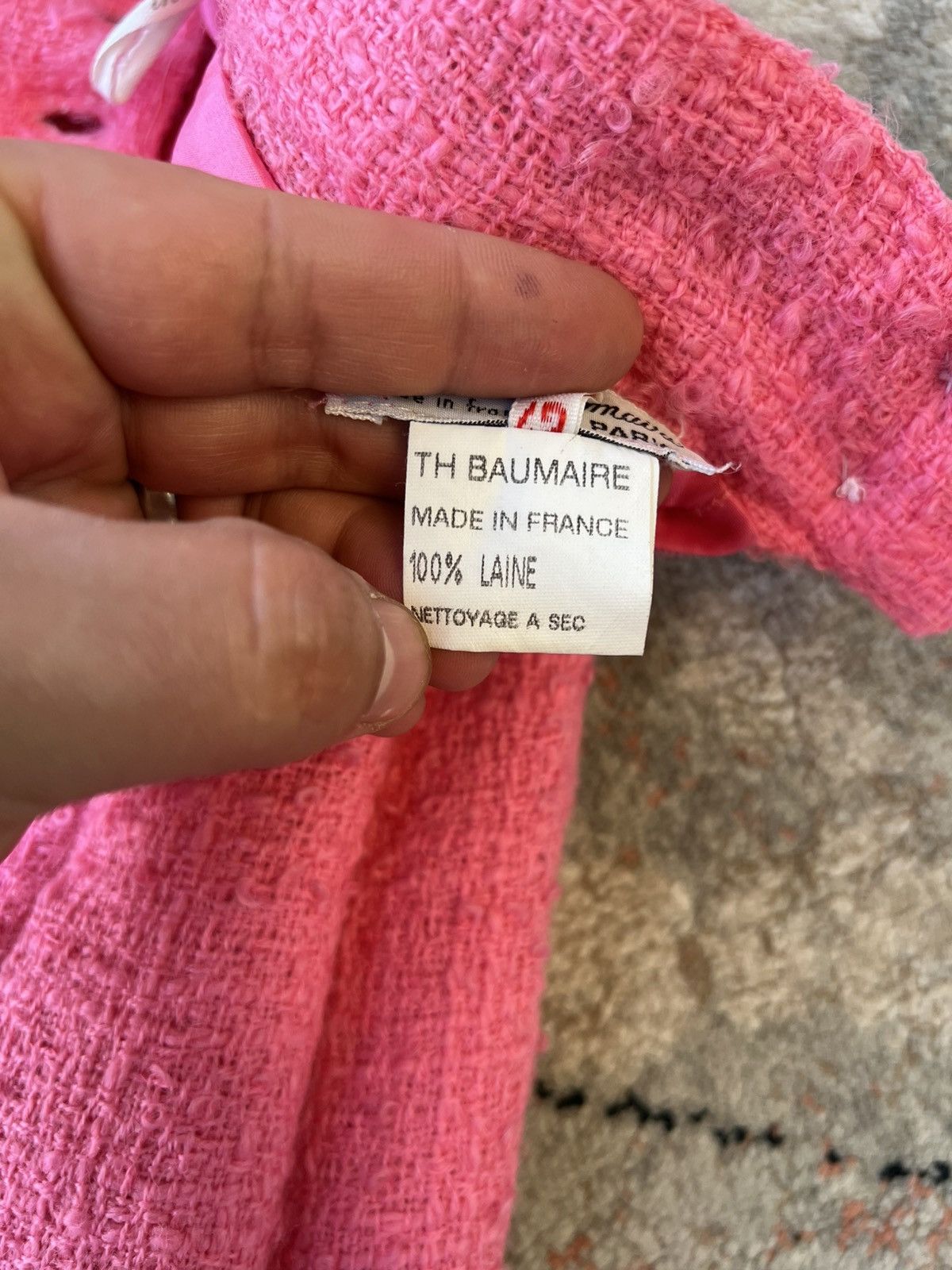 Other Therese Baumaire Vintage 100% Laine Size 28" / US 6 / IT 42 - 6 Thumbnail