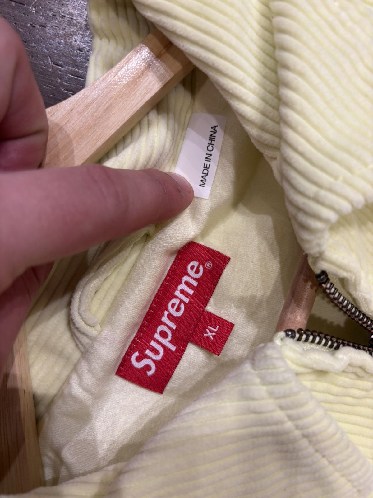Supreme Supreme FW21 Corduroy Zip Jacket Size US XL / EU 56 / 4 - 3 Thumbnail