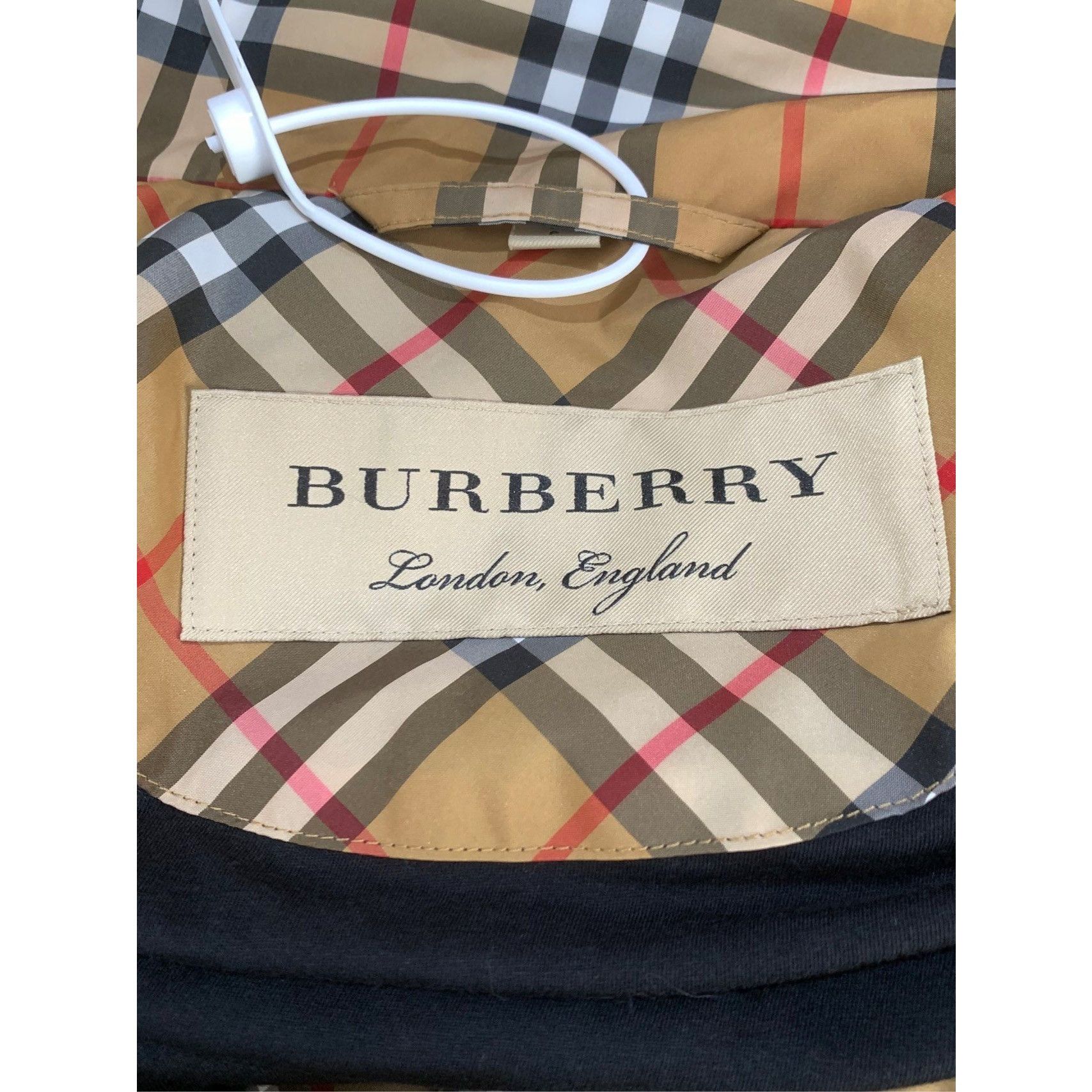 Burberry Burberry Classic Plaid Stand-Up Collar Zipper Jacket Brown S Size US S / EU 44-46 / 1 - 2 Thumbnail