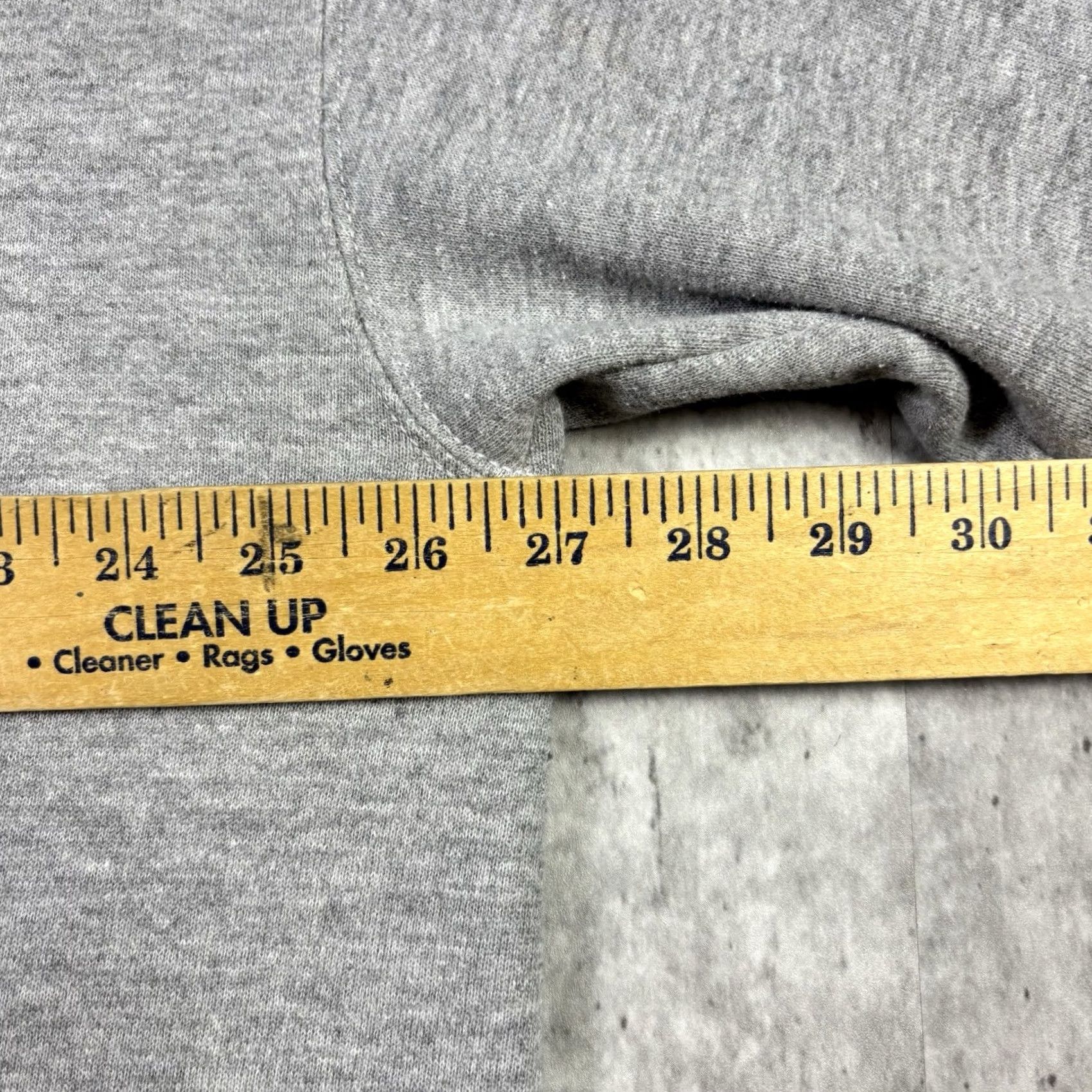 Lee VINTAGE Lee Hoodie Michigan Wolverines Gray XL 90s Mens Pullover Hooded Logo Knit Cotton Sweatshirt Size US XL / EU 56 / 4 - 3 Thumbnail