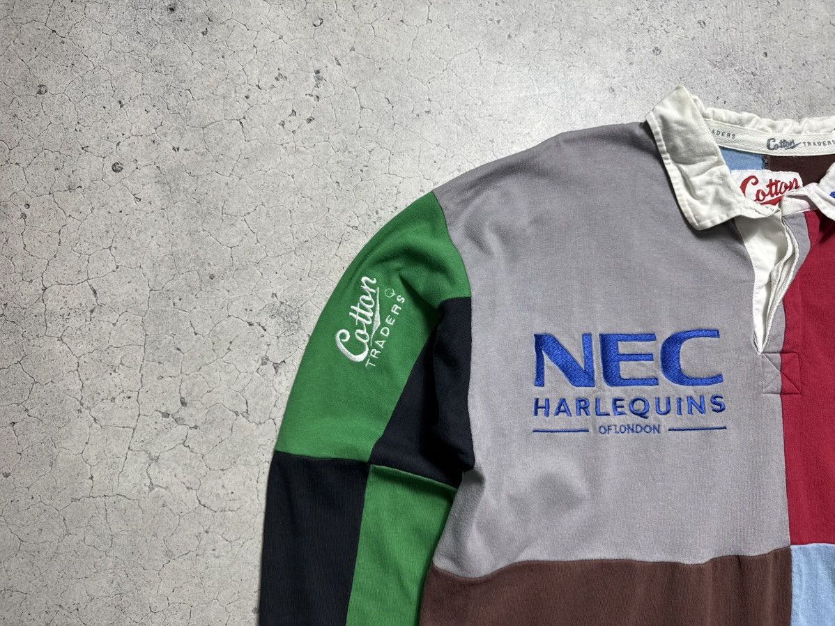 Cotton Traders Cotton Traders Harlequins London Rugby Sweatshirt Jersey 90s Size US XXL / EU 58 / 5 - 5 Thumbnail