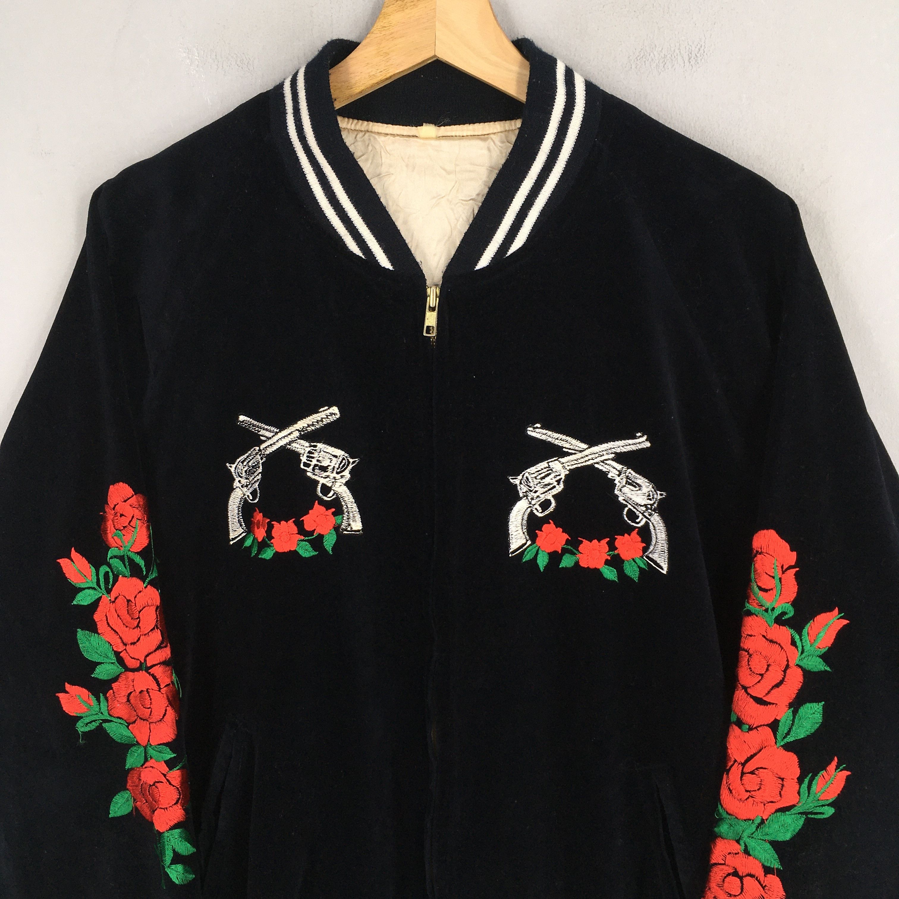 Harley Davidson 80s Sukajan Eagles Harley Davidson Souvenir Jacket Medium Size US M / EU 48-50 / 2 - 4 Thumbnail