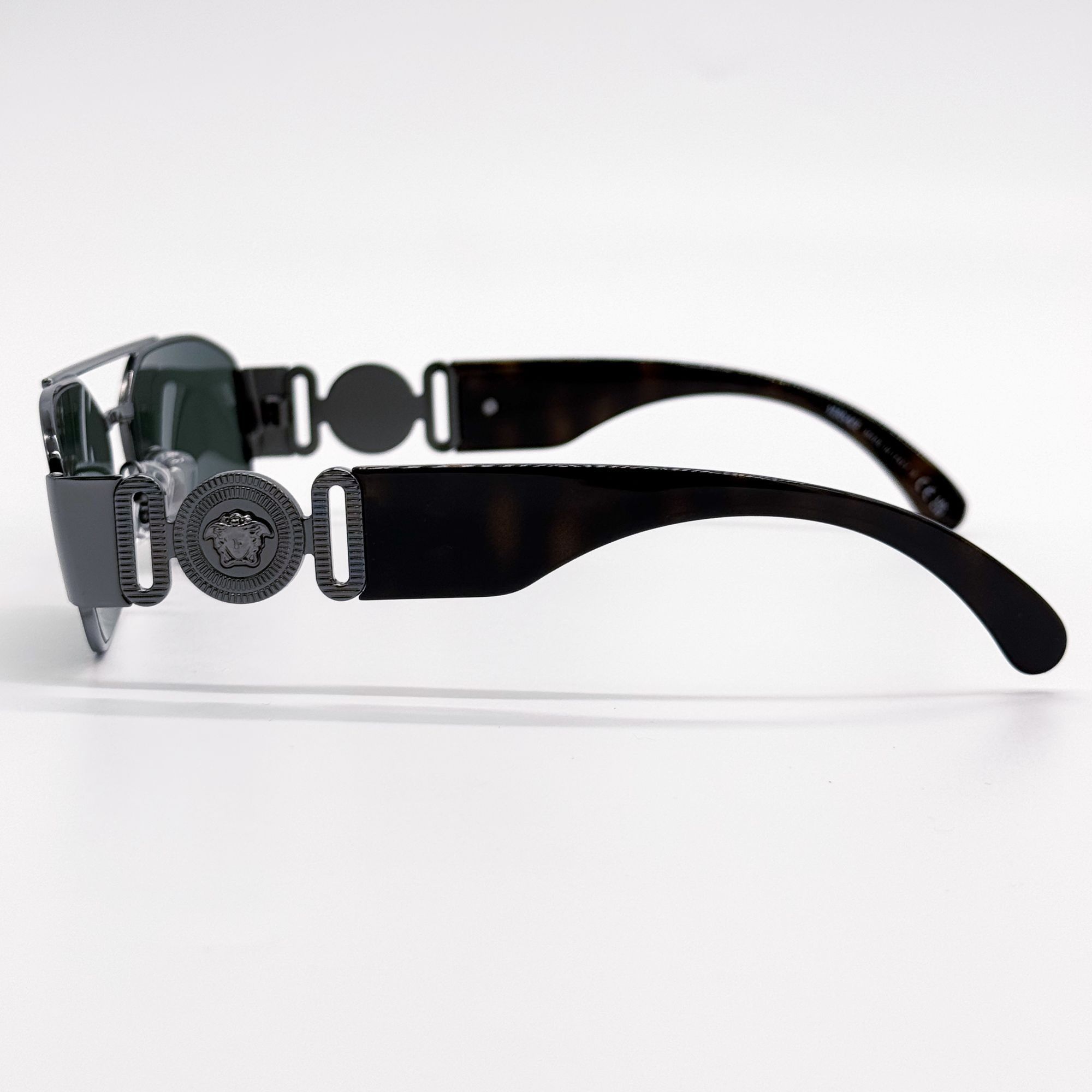 Versace NEW VERSACE VE2287 100171 SUNGLASSES, VERSACE WOMEN BLACK/GR Size ONE SIZE - 7 Thumbnail
