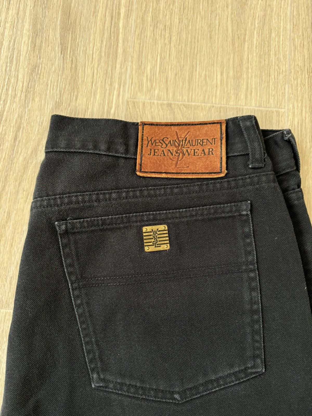 Vintage Vintage YSL jeans 90s rare Size US 36 / EU 52 - 2 Preview