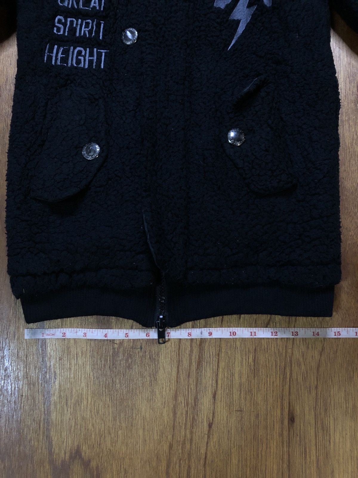 Japanese Brand × Seditionaries Ghost Of Harlem Fur Zipper Hoodie Jacket Size US XS / EU 42 / 0 - 20 Thumbnail