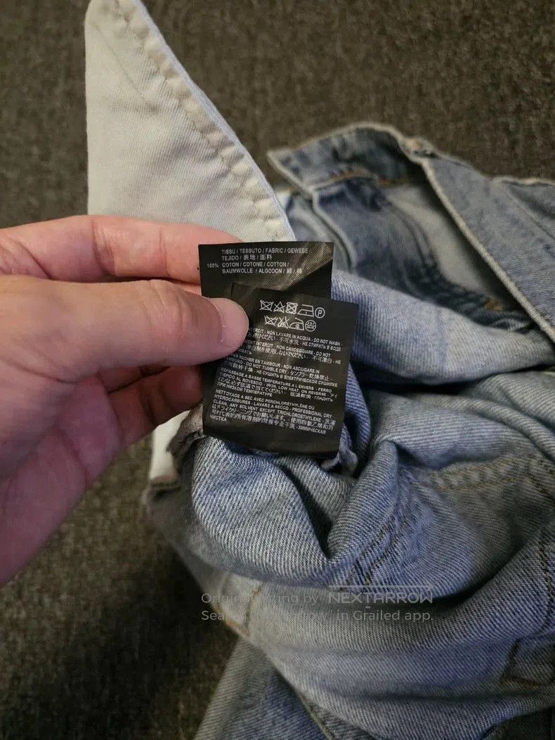 Saint Laurent Paris Saint Laurent D02 Distressed Denim Jeans. Size US 31 - 7 Thumbnail