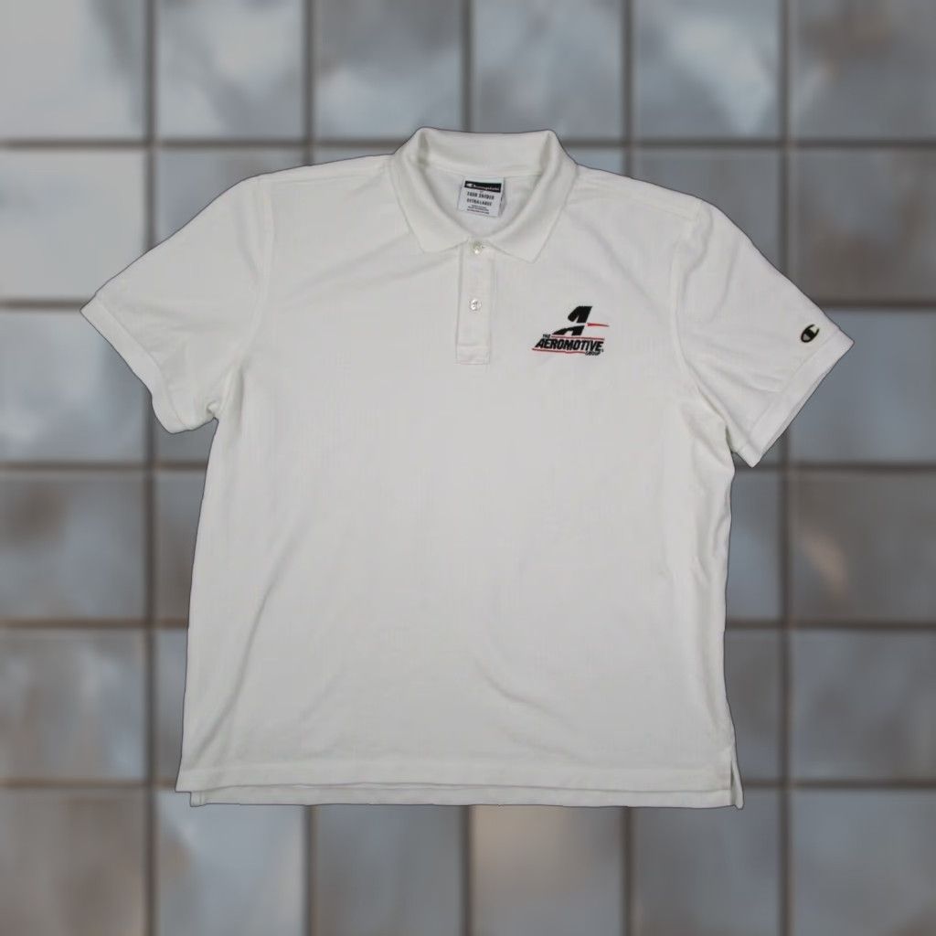 Todd Snyder Todd Snyder x Champion Shirt Mens XL White Polo Knit 100% Cotton Embroidered Logo Pullover Made in Portugal Size US XL / EU 56 / 4 - 1 Thumbnail