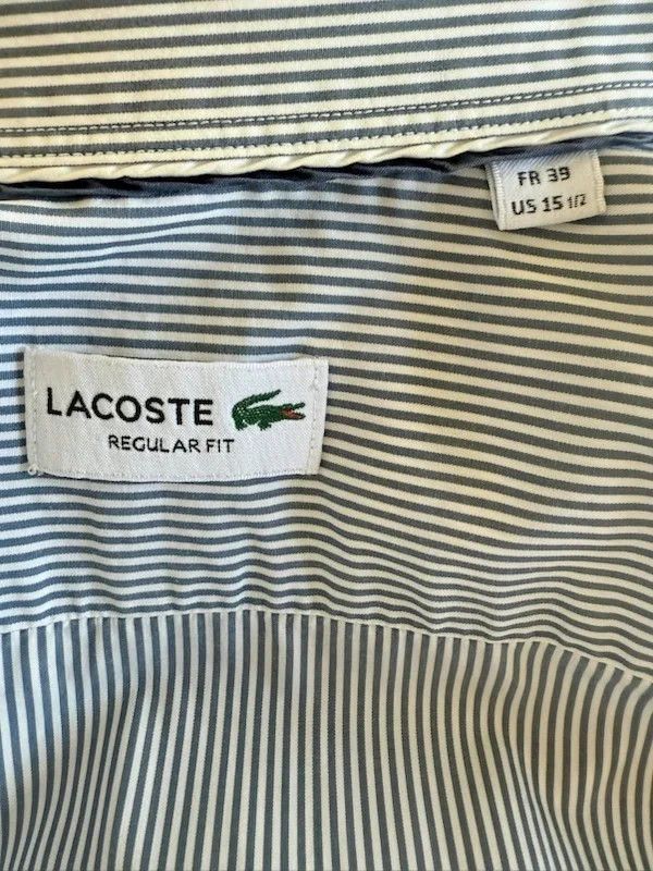 Lacoste Lacoste Camicia Uomo Size US M / EU 48-50 / 2 - 7 Thumbnail