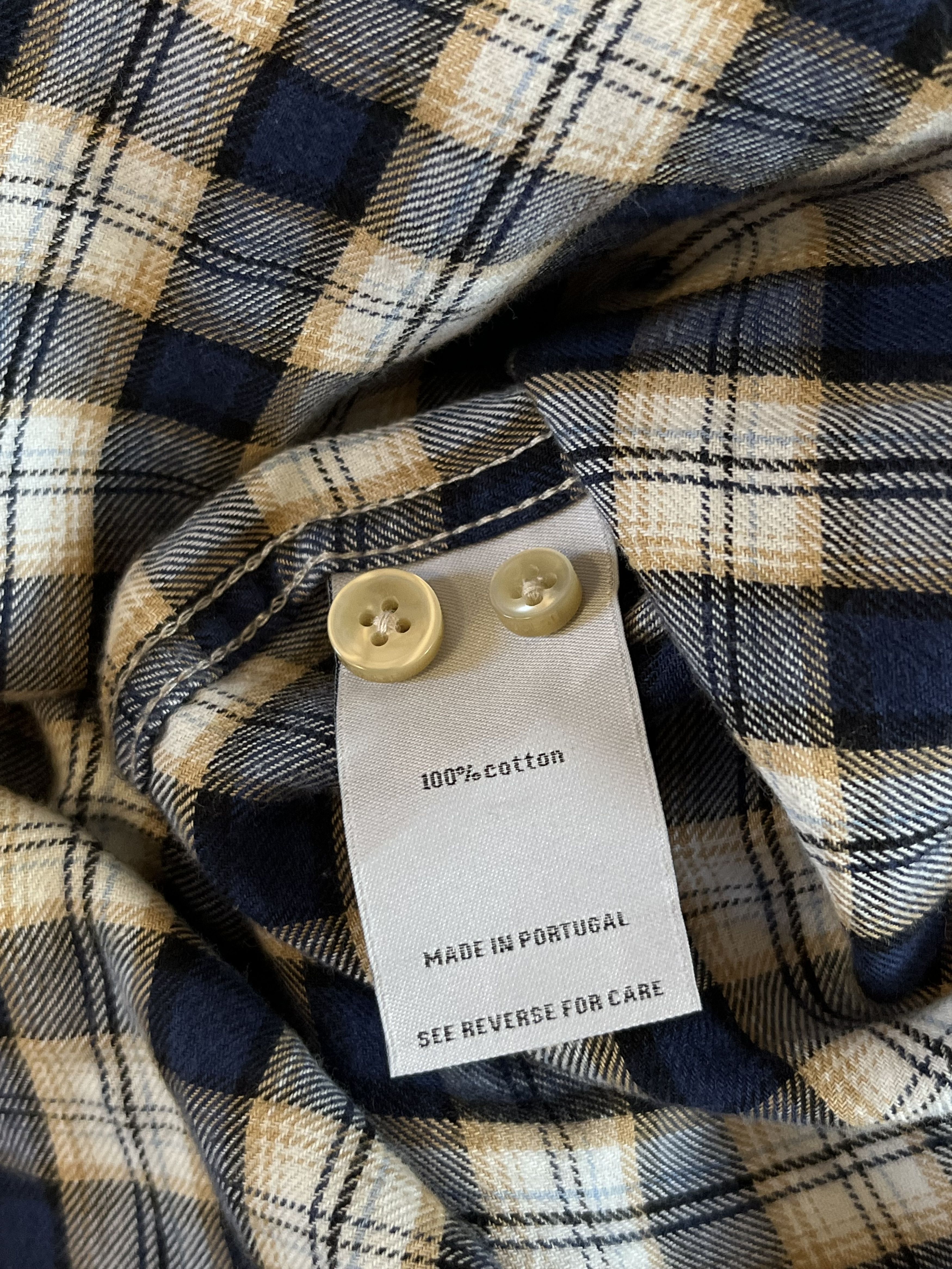 Designer × Portuguese Flannel Portuguese Flannel Spiritual Quality Checked Shirt XL Size US XL / EU 56 / 4 - 6 Thumbnail
