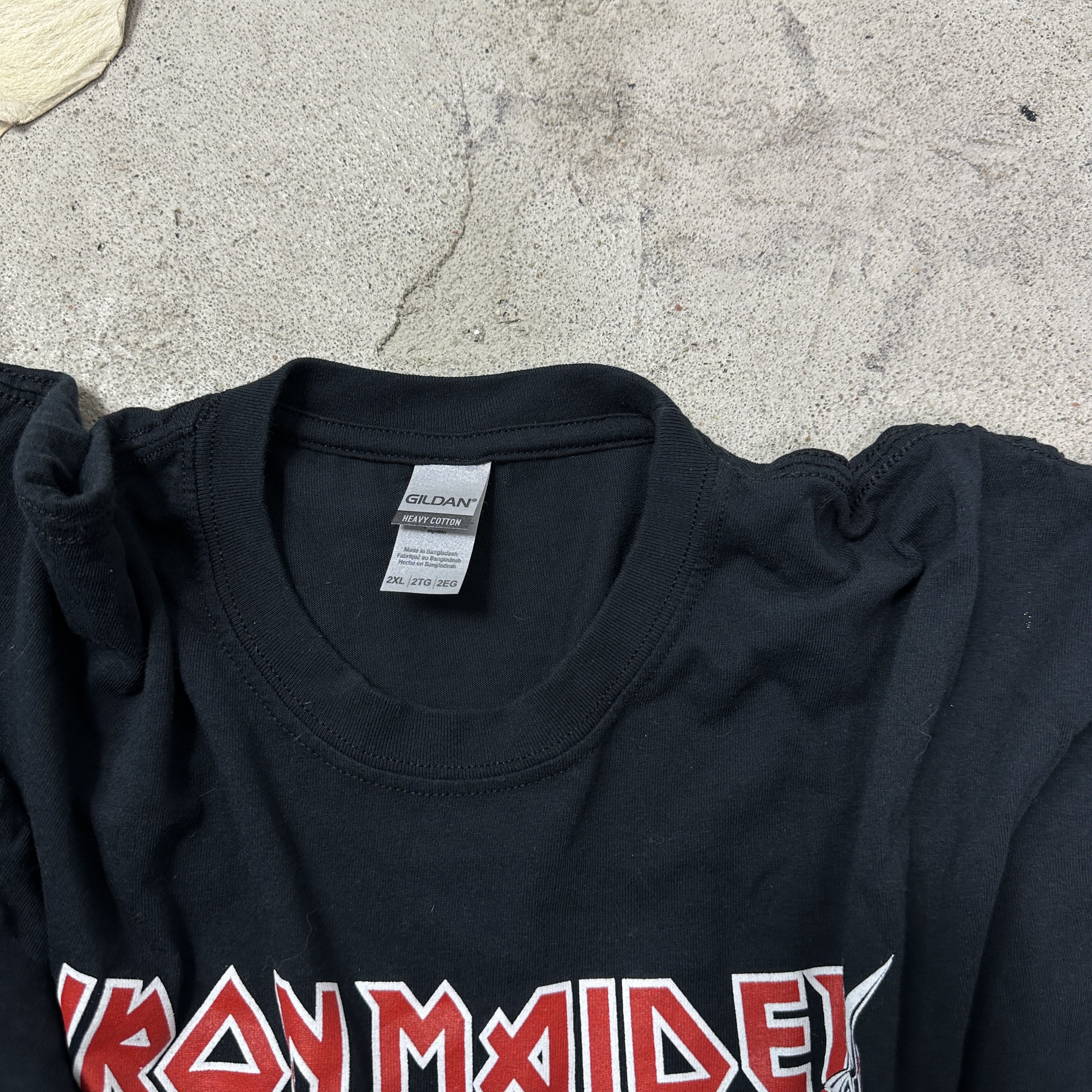 Iron Maiden Vintage Metal Bandtee Printed Iron Maiden T-shirt Y2K Size US XXL / EU 58 / 5 - 4 Thumbnail