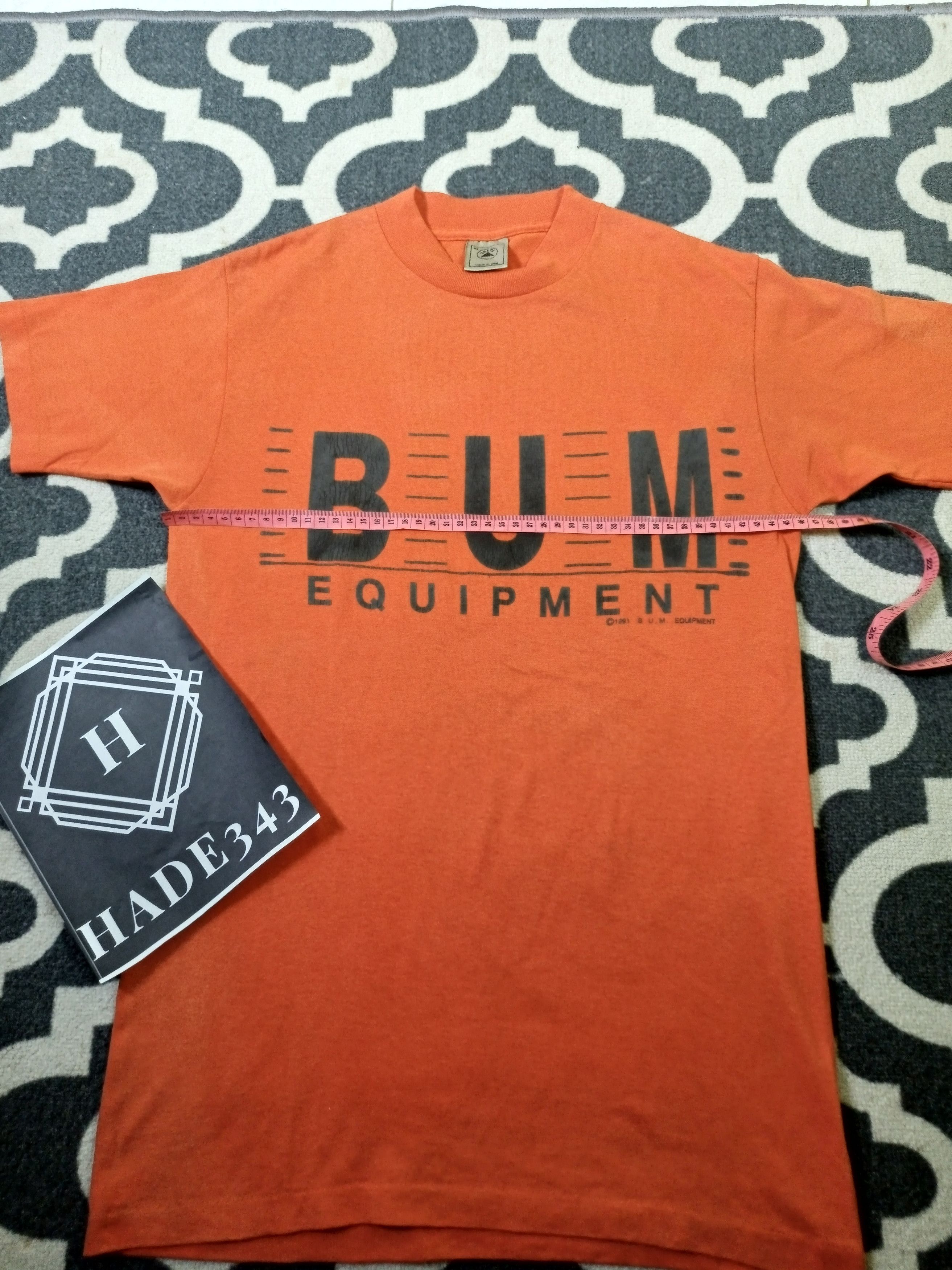B.U.M Equipment × Delta × Vintage Vintage 90’s Bum equipment streetwear t- shirts Size M / US 6-8 / IT 42-44 - 5 Thumbnail