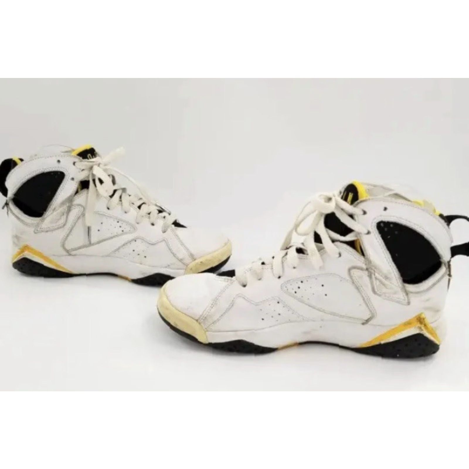 Nike Nike Women's Air Jordan 7 Retro White Varsity Maize Sneakers 313358-172 Size 8 Size US 8 / IT 38 - 2 Thumbnail