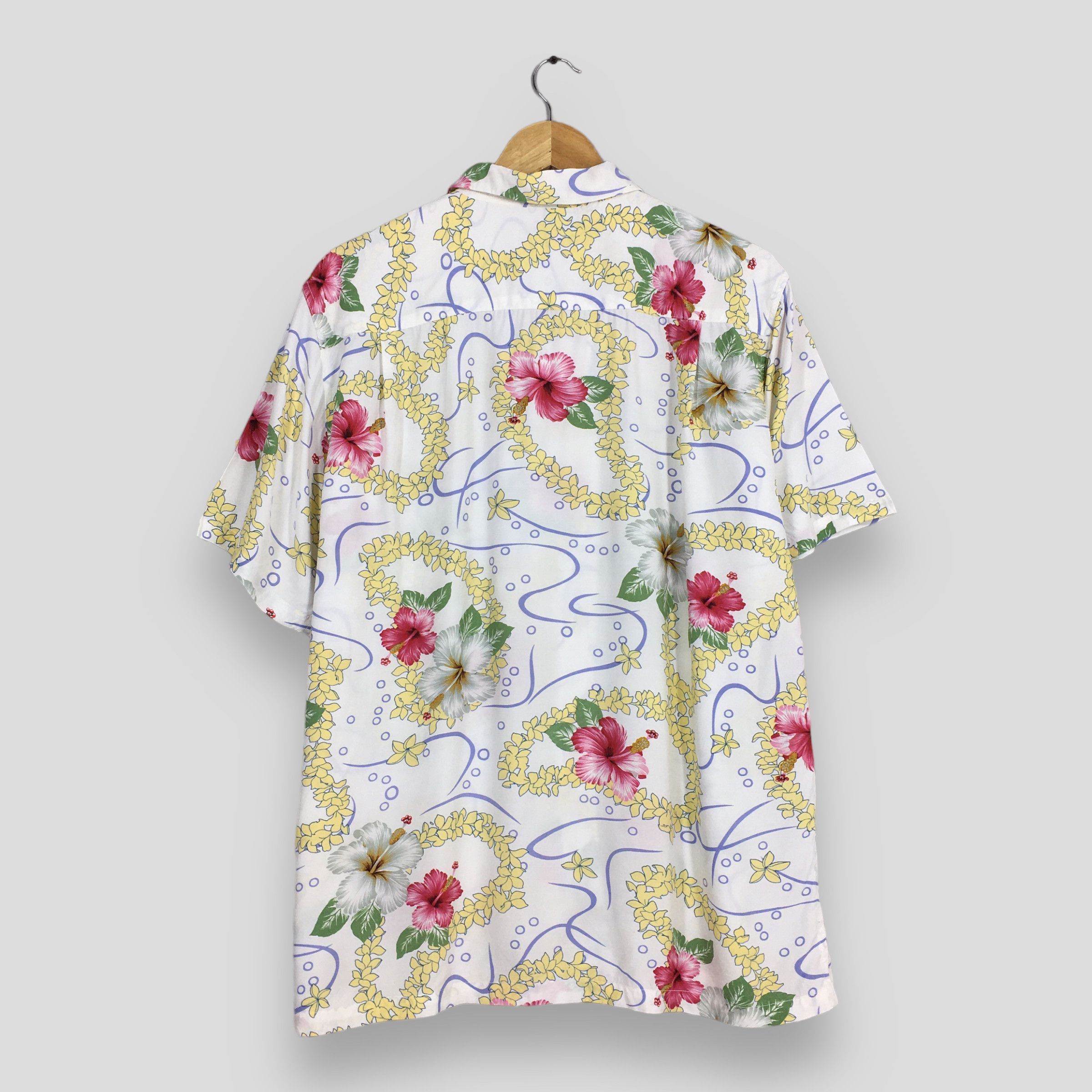 Life's a Beach Vintage Kaluluwa Hawaii Kamehameha Aloha Floral Shirt Large Size US L / EU 52-54 / 3 - 7 Thumbnail