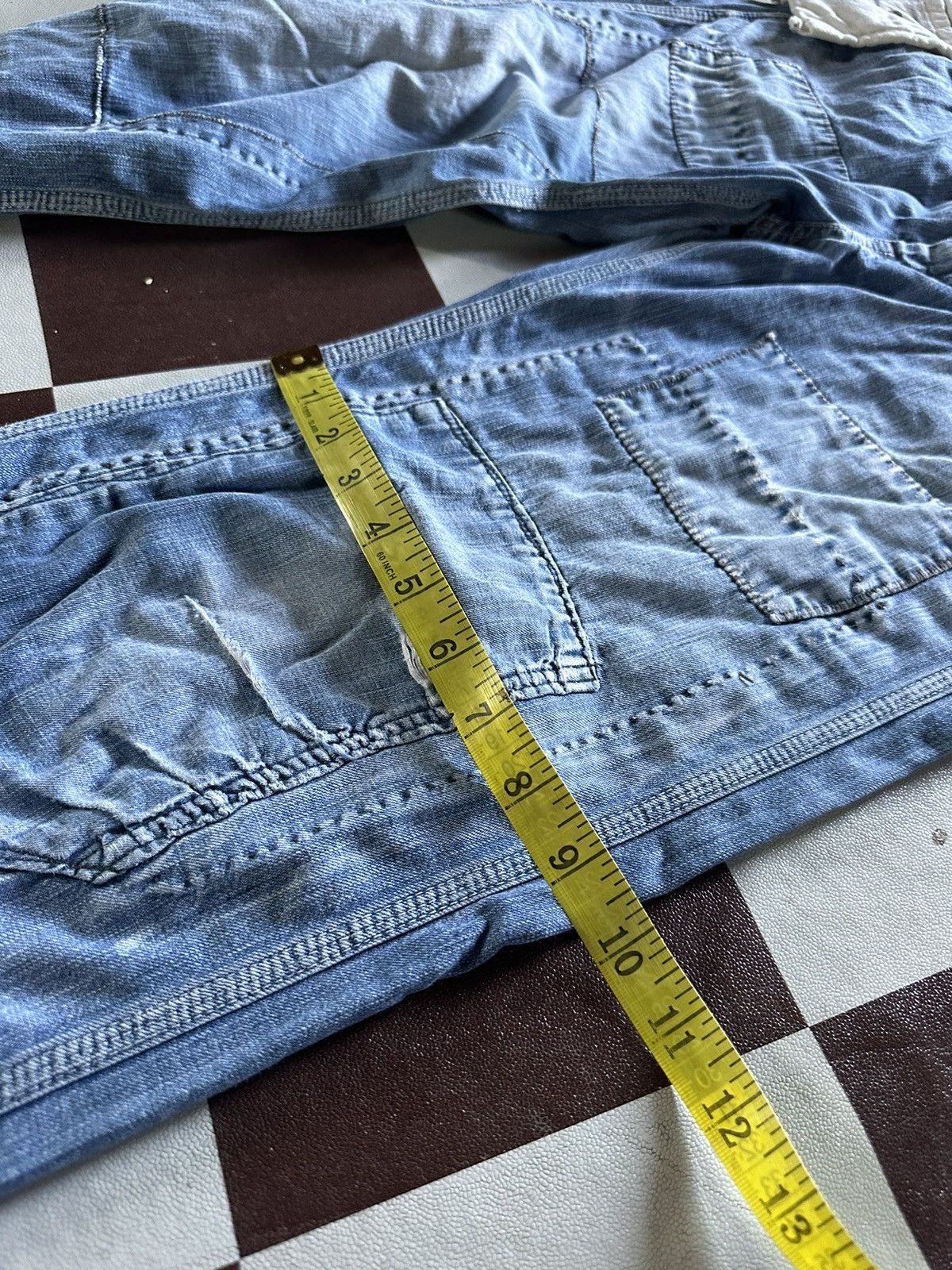 Japanese Brand Denim & dungare sashiko carpenter jeans Size US 30 / EU 46 - 18 Thumbnail