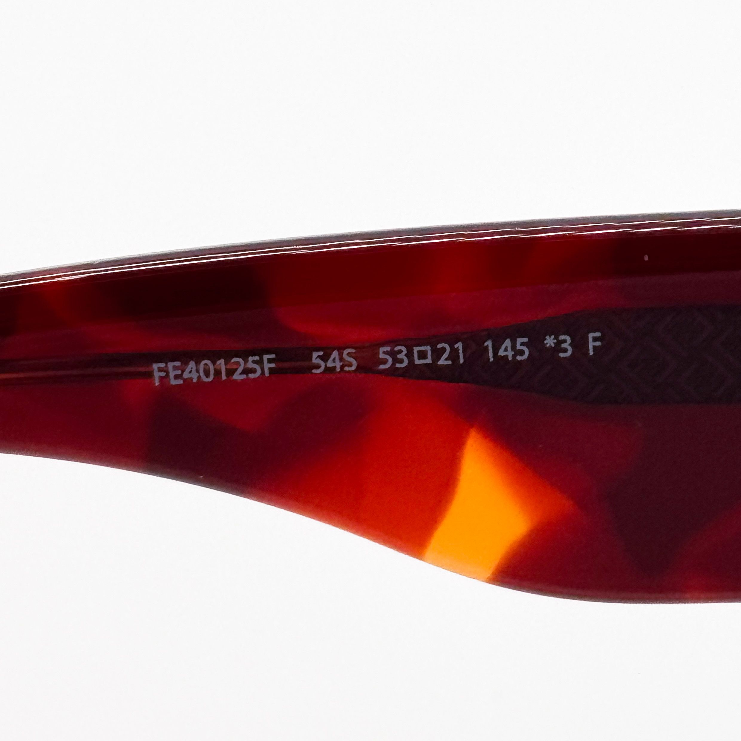 Fendi NEW FENDI FE40125F 54S WOMEN BURGUNDY SUNGLASSES Size ONE SIZE - 8 Thumbnail