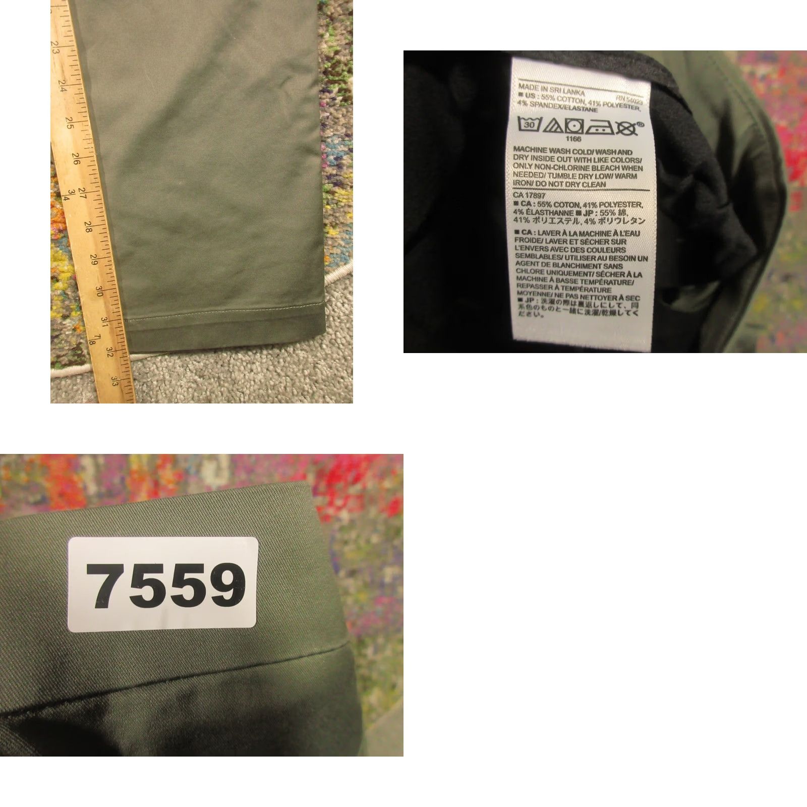Banana Republic Banana Republic Pants Mens 34x32 Taupe Traveler Slim Stretch Preppy EUC Size US 34 / EU 50 - 8 Thumbnail