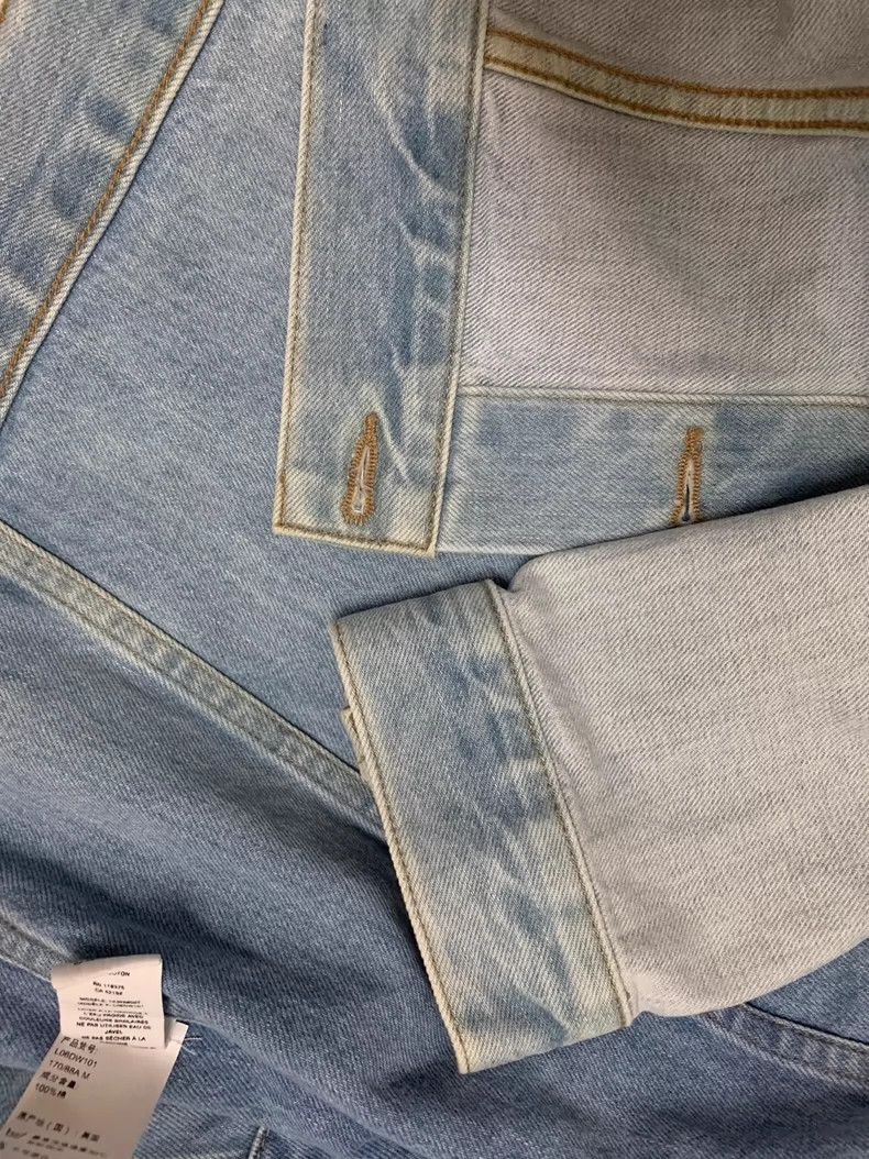 Helmut Lang Helmut Lang size MWorn DENIM COAT JACKET WITH REVERDESIGN 2 Size US M / EU 48-50 / 2 - 5 Thumbnail