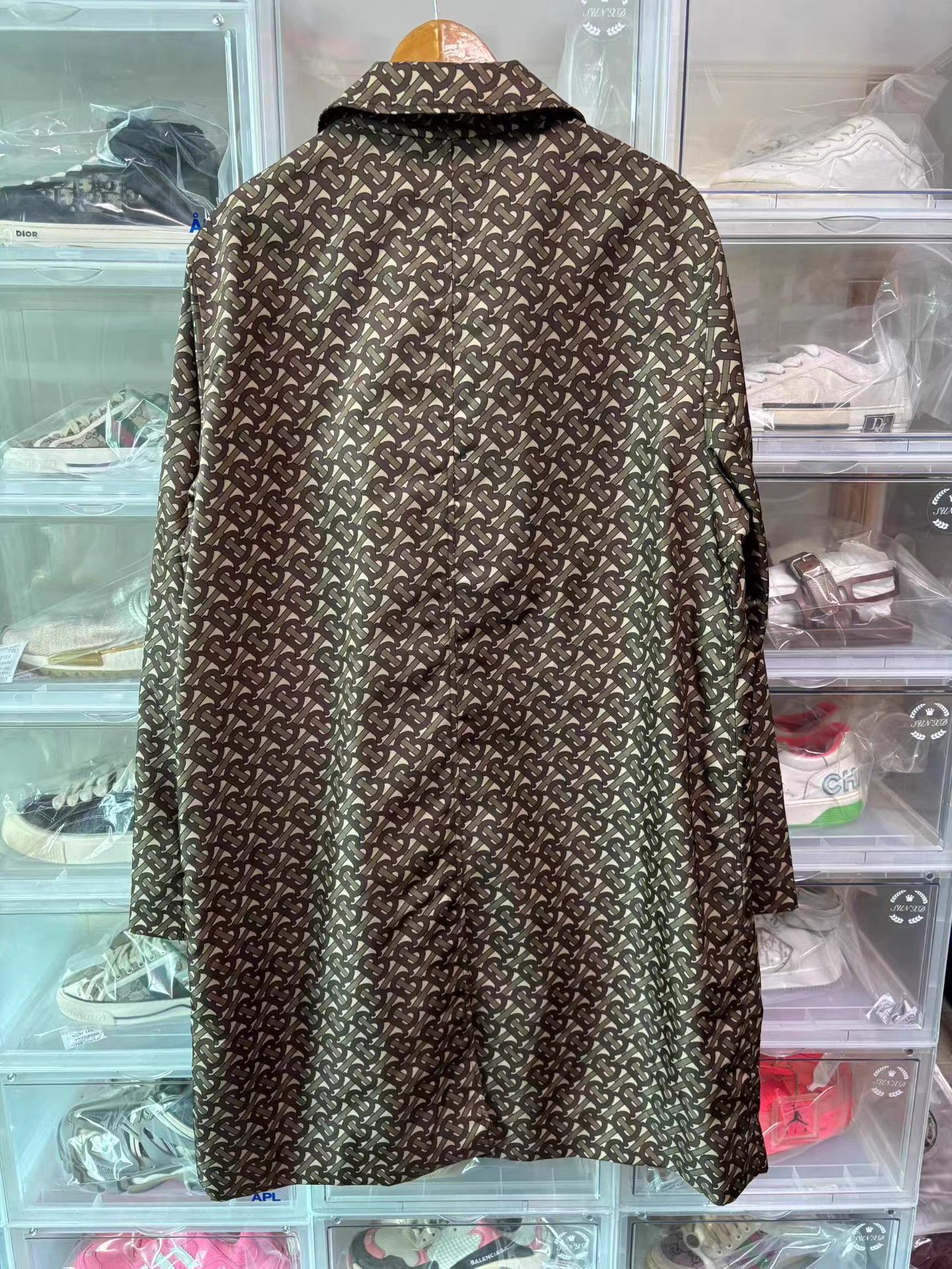 Burberry Burberry Monogram Print Long Sleeve Trench Coat K15 Size US L / EU 52-54 / 3 - 2 Thumbnail