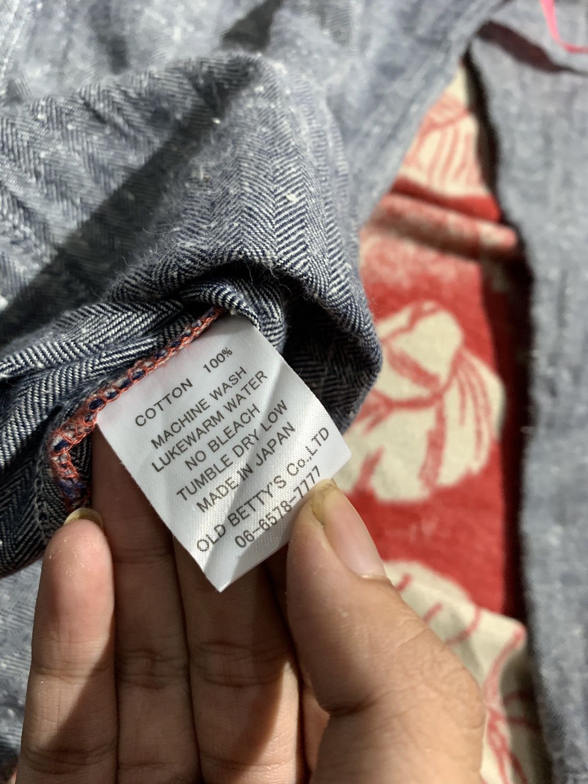 If Six Was Nine × Japanese Brand × Le Grande Bleu (L.G.B.) Japanese~ oldbetty's fur if six LGB style hoodie shirt Size US M / EU 48-50 / 2 - 10 Thumbnail