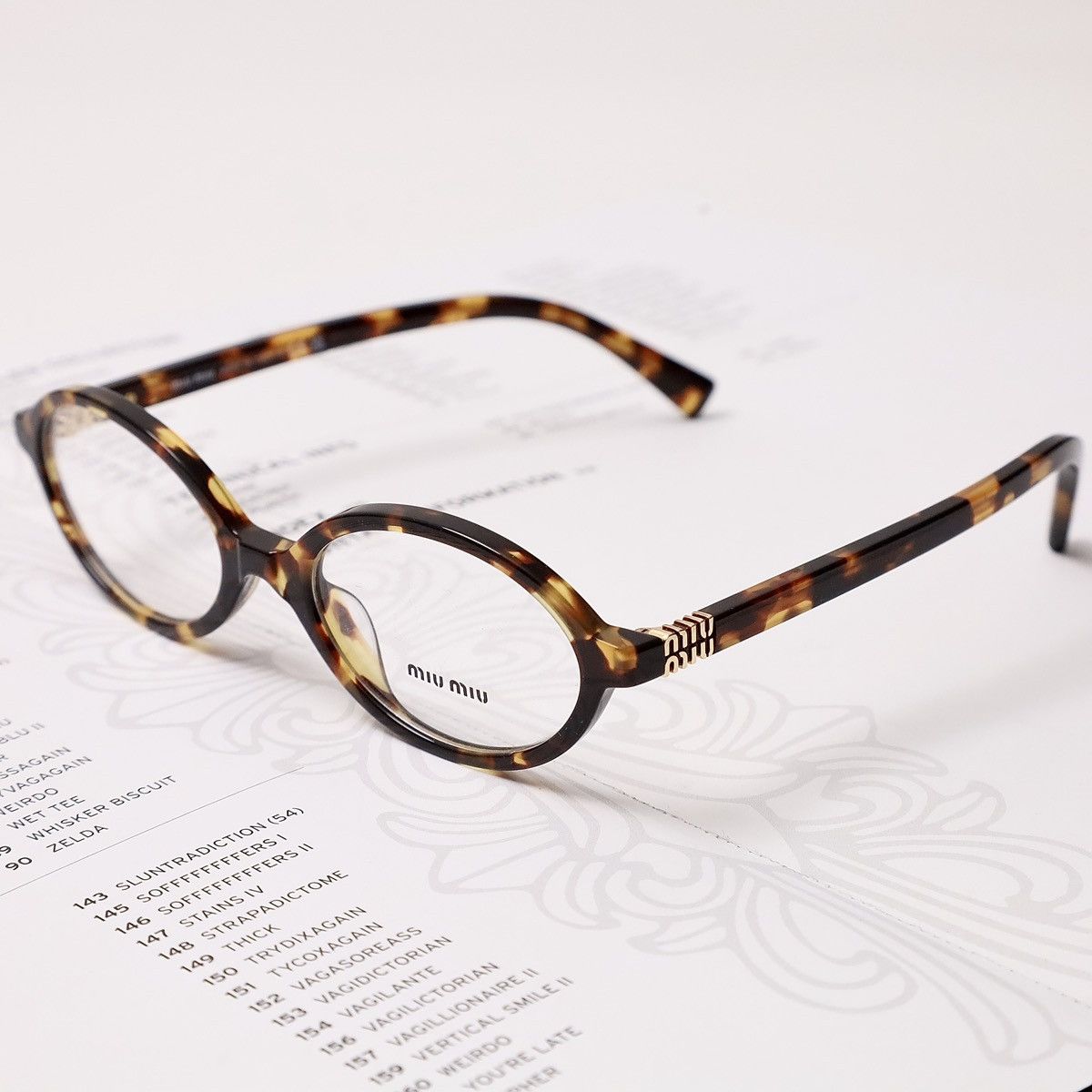 Miu Miu MIU MIU 0MU 04ZS SUNGLASSES Size ONE SIZE - 2 Thumbnail