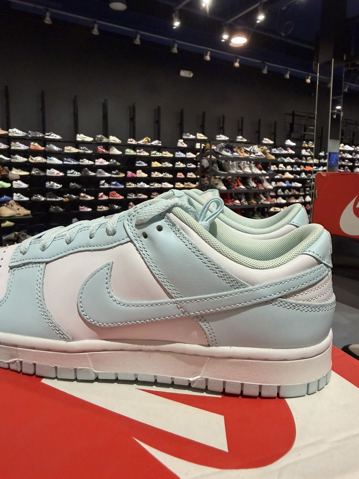 Nike Size 9.5 - Nike Dunk Low Glacier Blue Size US 9.5 / EU 42-43 - 5 Thumbnail