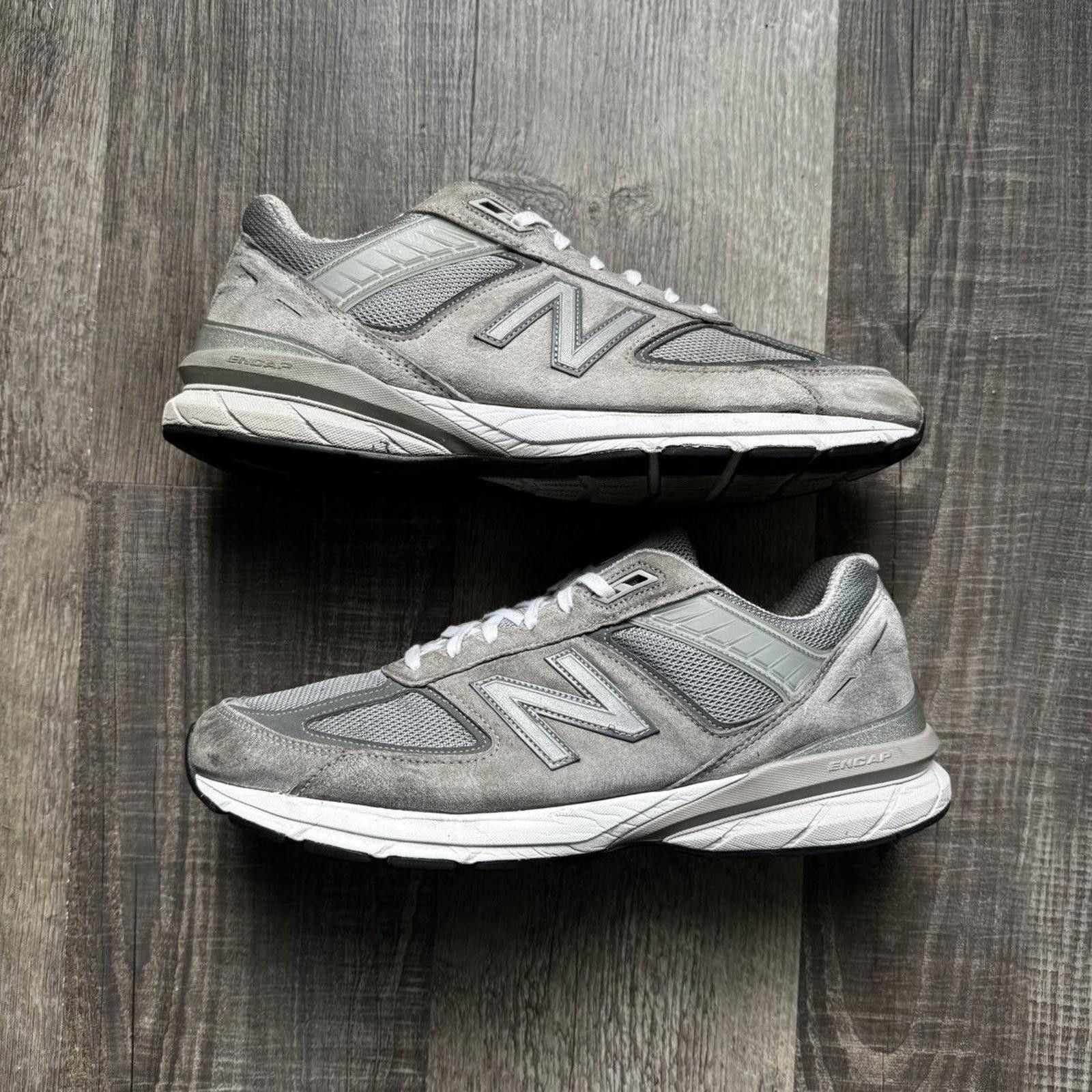 New Balance NEW BALANCE • 990v5 "MiUSA Grey" (13M) Size US 13 / EU 46 - 2 Thumbnail