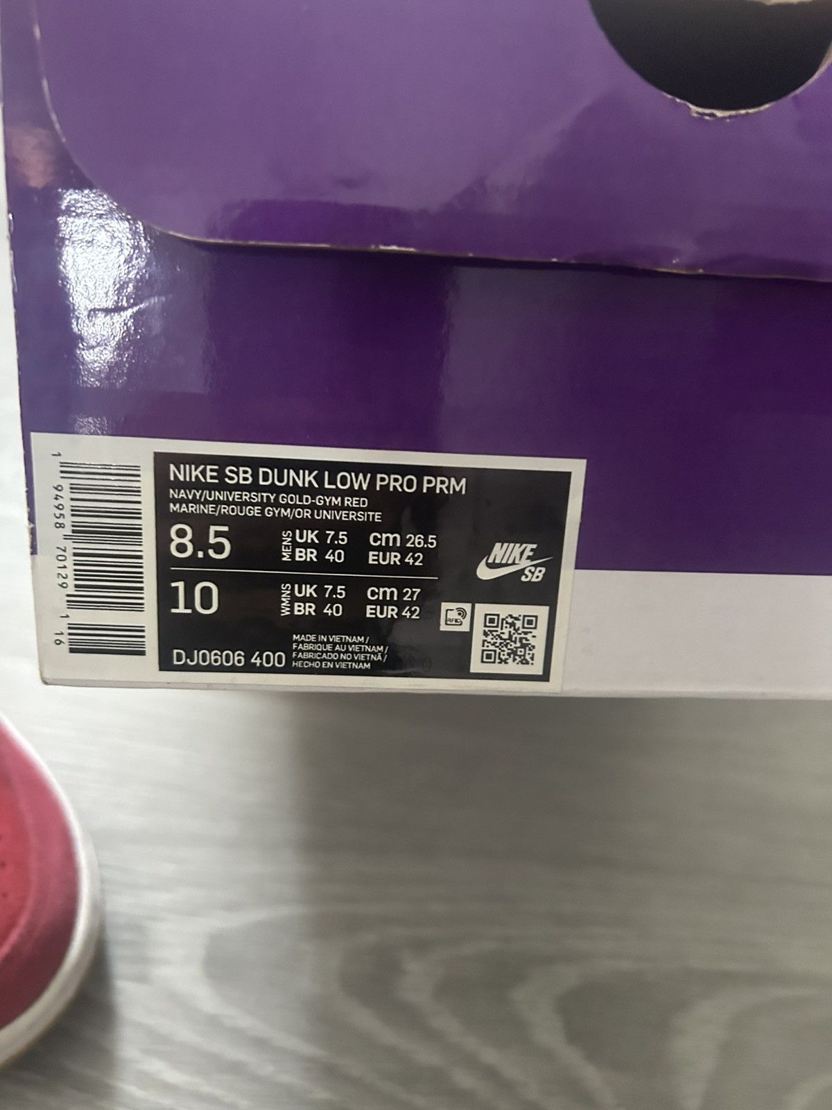 Nike Nike SB Dunk Low Barcelona Size US 8.5 / EU 41-42 - 5 Thumbnail