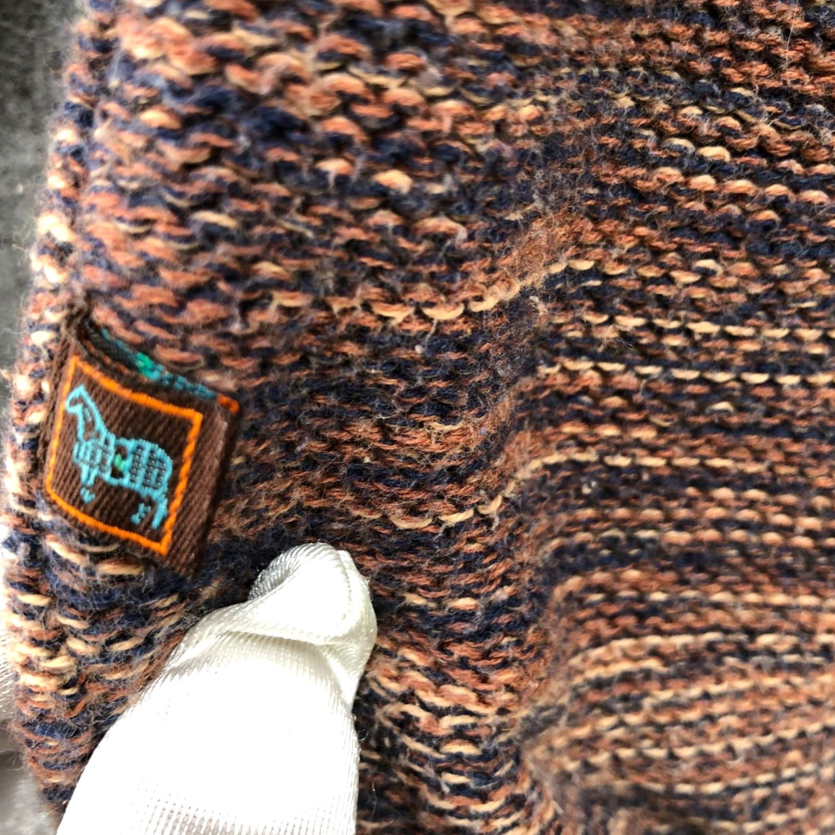 Vintage James Tattersall Cashmere Cotton Sweater Mens M Brown Crewneck Pullover Relaxed Classic Casual Size US M / EU 48-50 / 2 - 7 Thumbnail