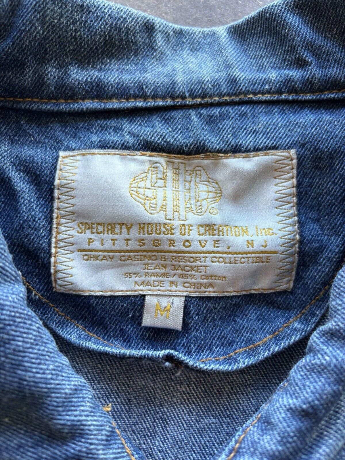 Vintage Vintage Ohkay Casino Collectible Jean Jacket Medium Size US M / EU 48-50 / 2 - 8 Thumbnail
