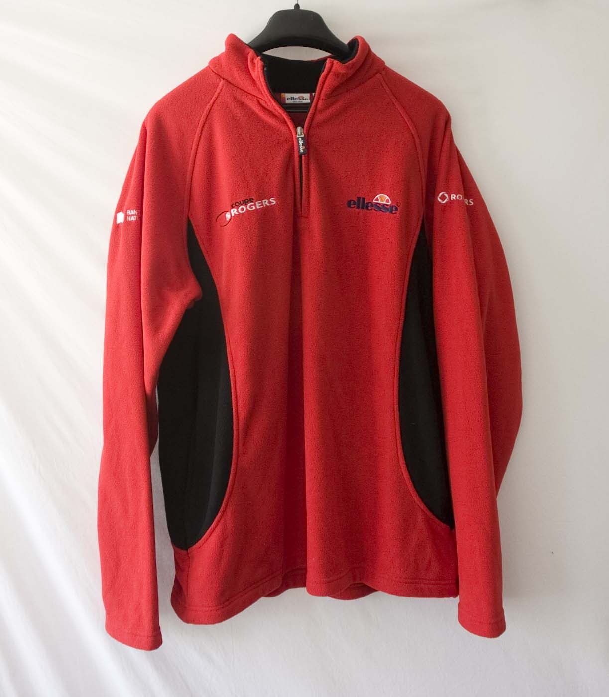 Ellesse Ellesse Tennis National Bank Rogers Fleece Jacket Size L Red Size US L / EU 52-54 / 3 - 1 Thumbnail
