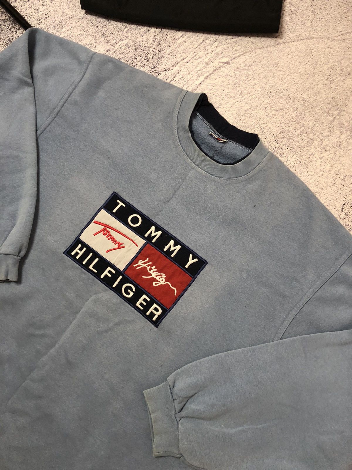 Tommy Hilfiger × Vintage Vintage sweater Tommy Hilfiger big logo sport y2k Size US XXL / EU 58 / 5 - 5 Thumbnail