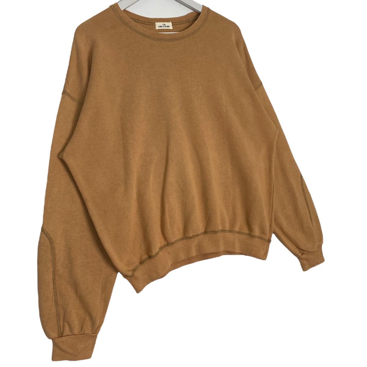 Other Vintage 90s Comme Ca Du Mode CrewneckSweatshirt Brown Size L Size US L / EU 52-54 / 3 - 3 Thumbnail
