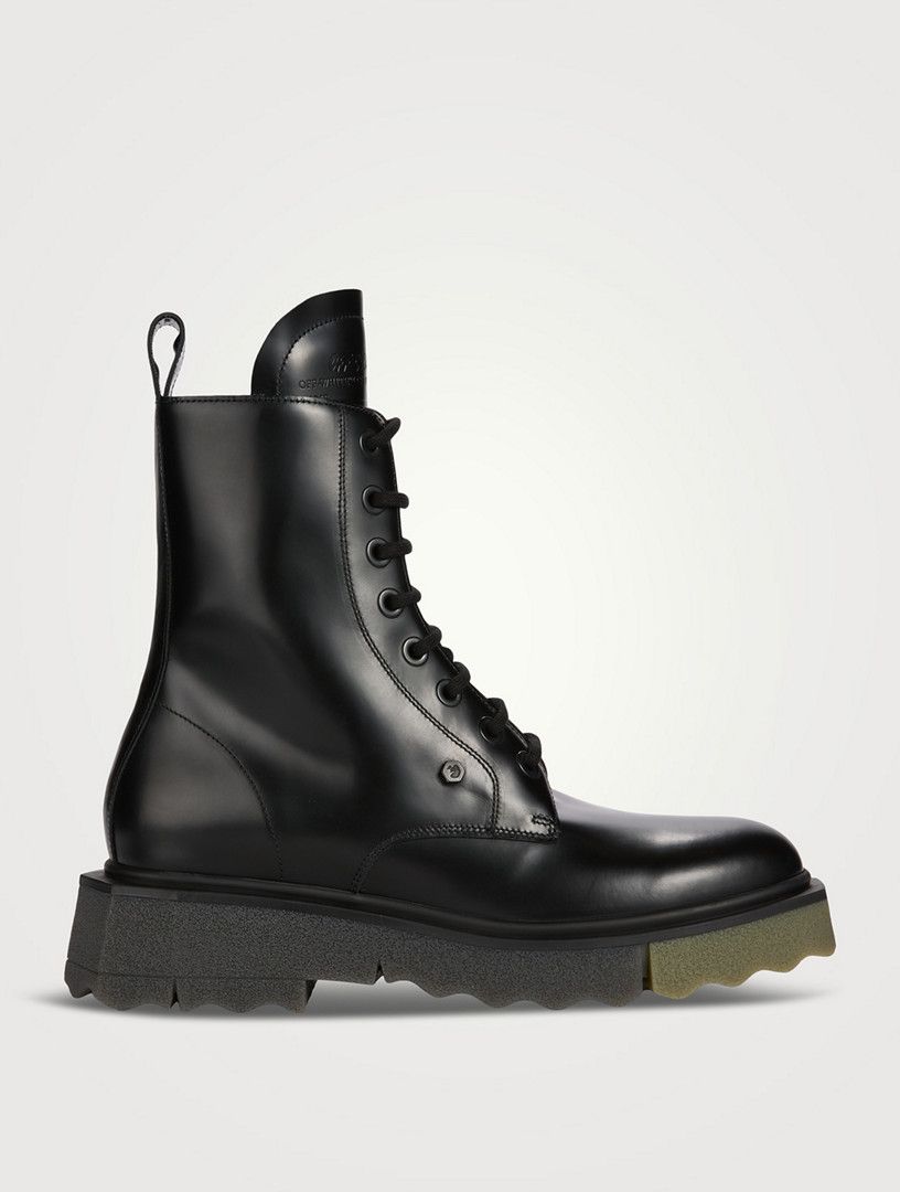 Off-White o1y0225 Ankle Boots in Black Size US 9 / EU 42 - 1 Thumbnail