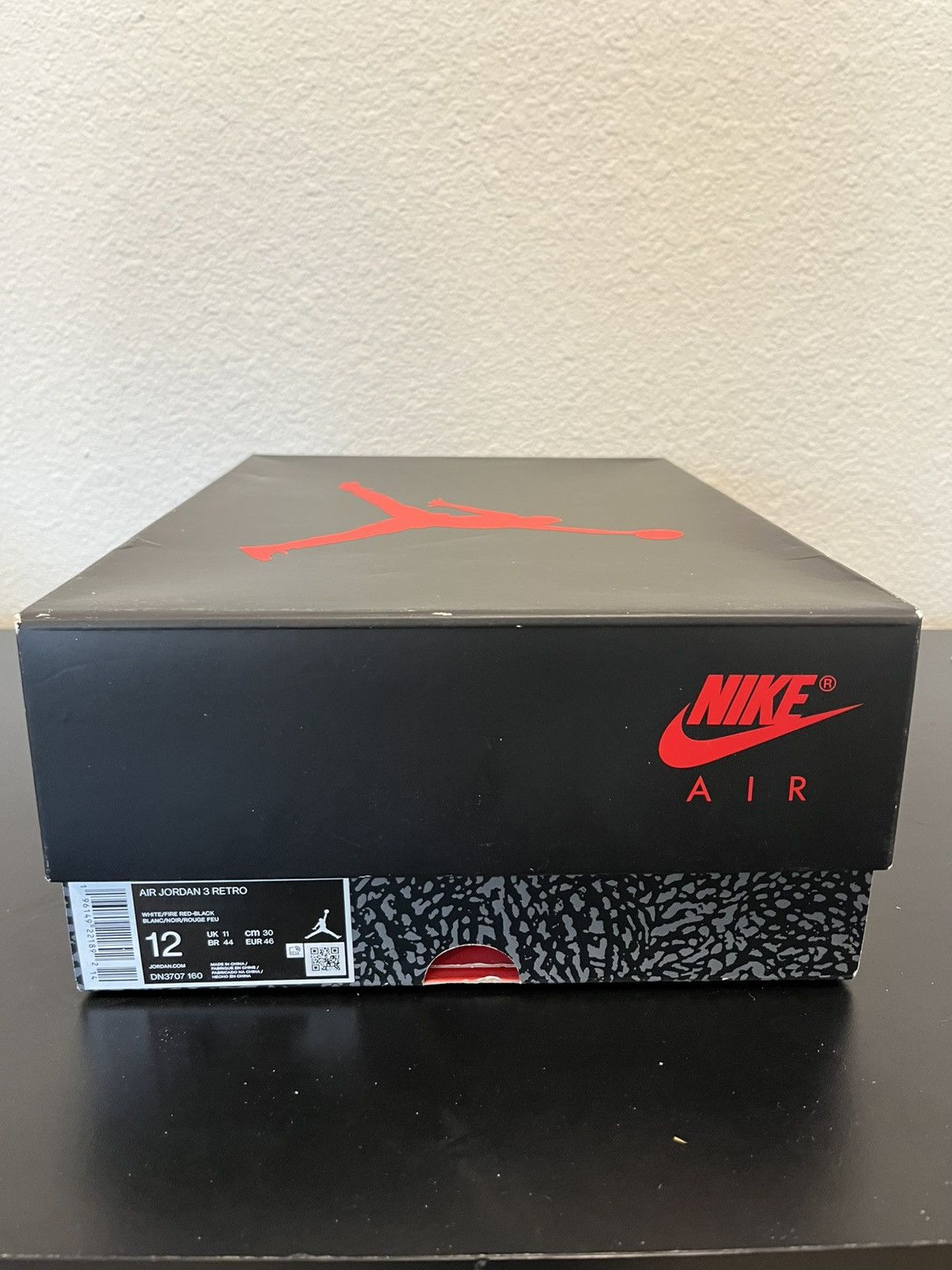 Jordan Brand Jordan 3 fire red 2022 Size US 12 / EU 45 - 9 Thumbnail