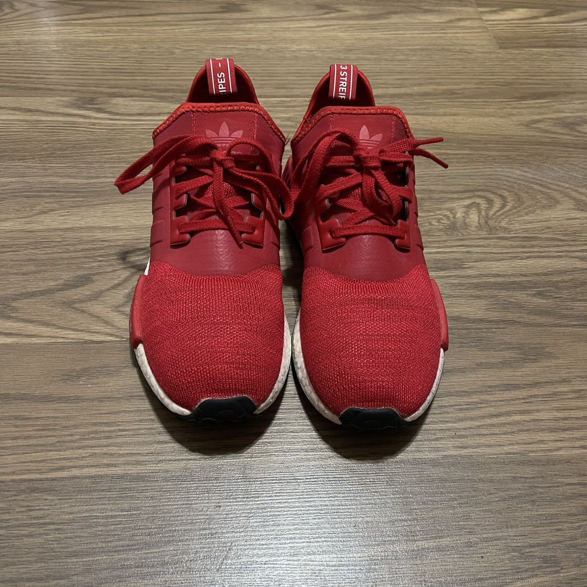Adidas Adidas Originals NMD R1 Scarlet Red White H01916 Size US 10 / EU 43 - 6 Thumbnail