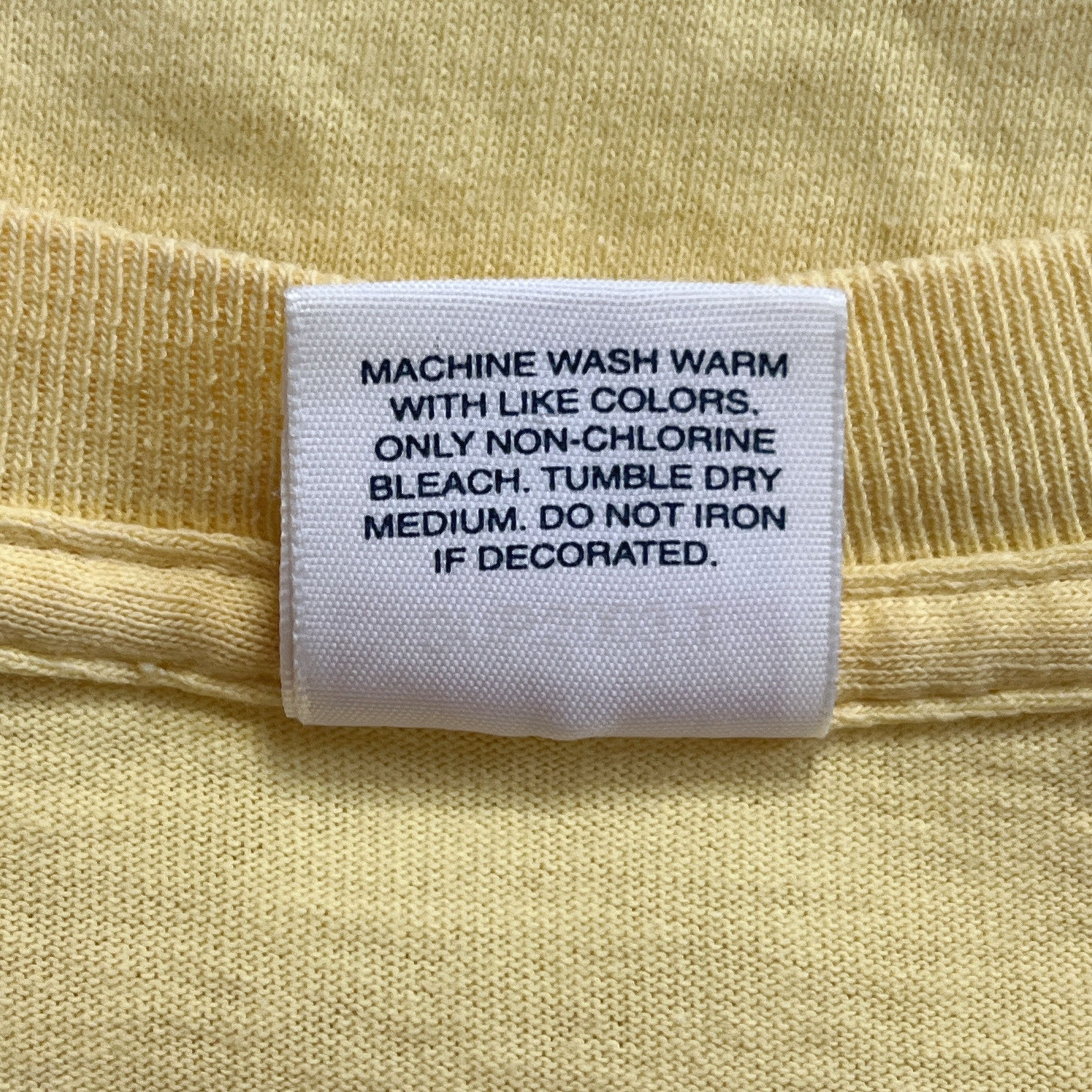 Supreme Supreme 2004 Molodkin Pen Box Logo Tee Yellow Size US M / EU 48-50 / 2 - 5 Thumbnail