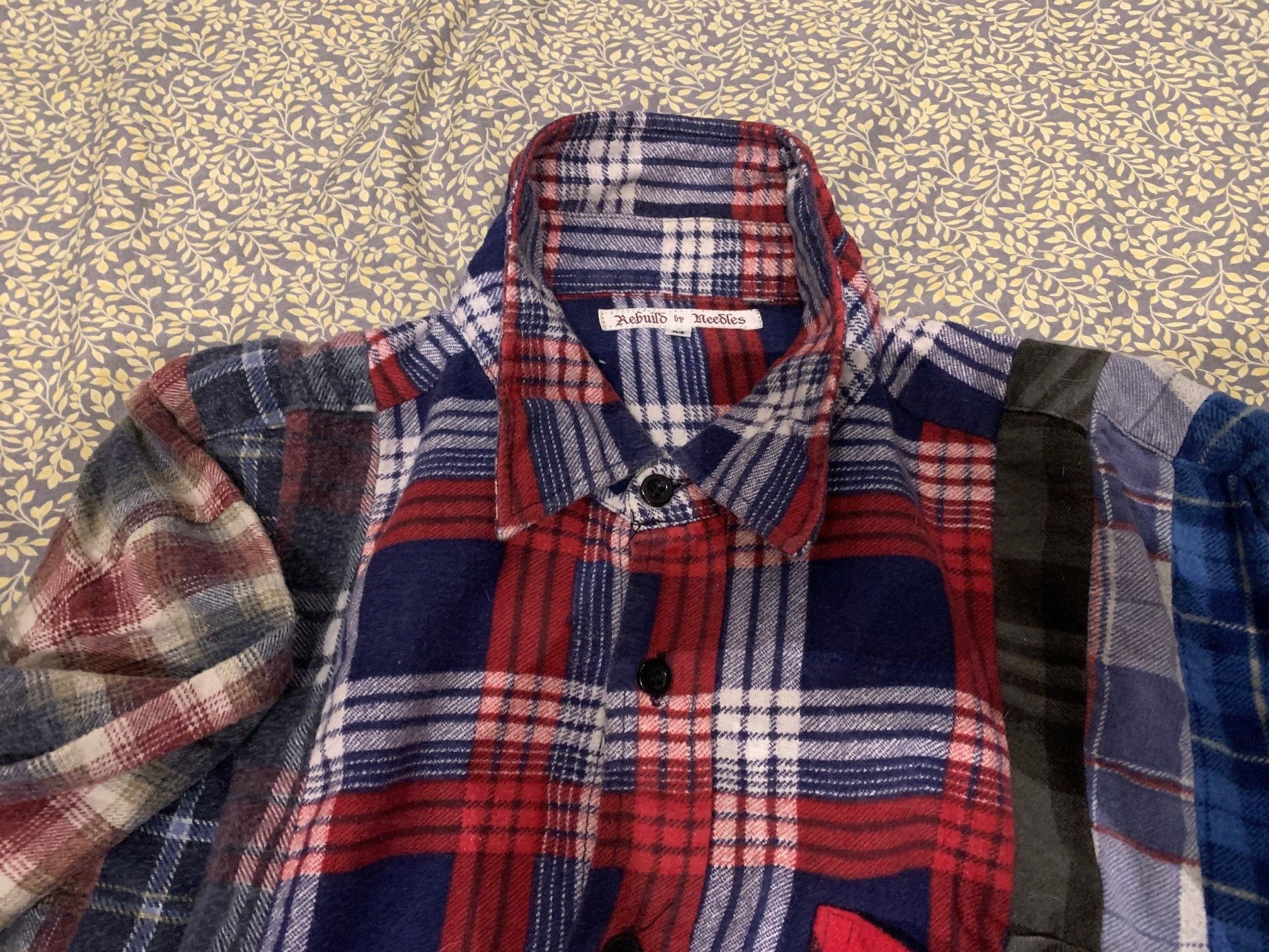 Needles Rebuild by Needles Flannel Shirt - Medium Size US M / EU 48-50 / 2 - 7 Thumbnail