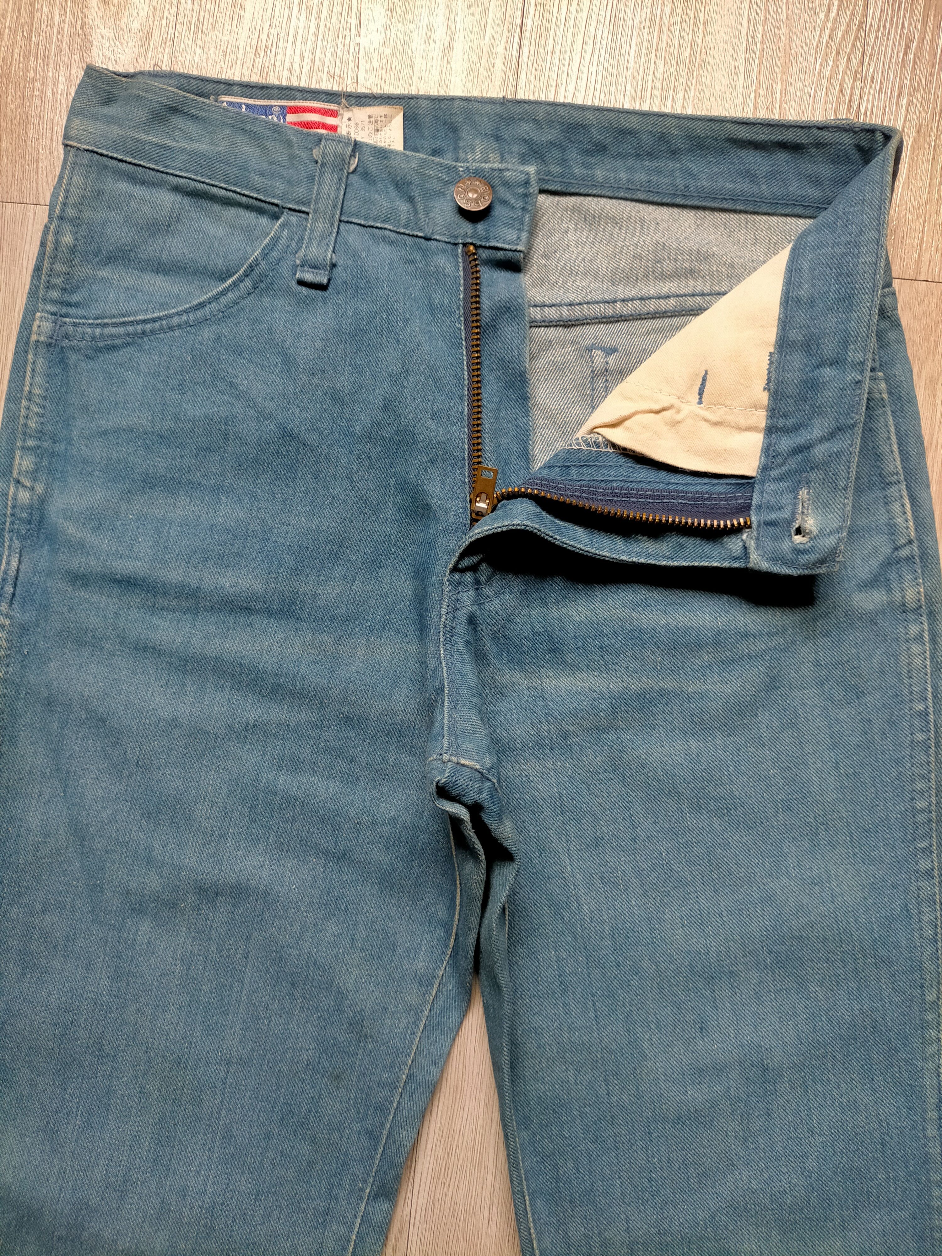 Hysteric Glamour Vtg 70s Bobson Flare Jeans Japan Size US 27 - 7 Thumbnail