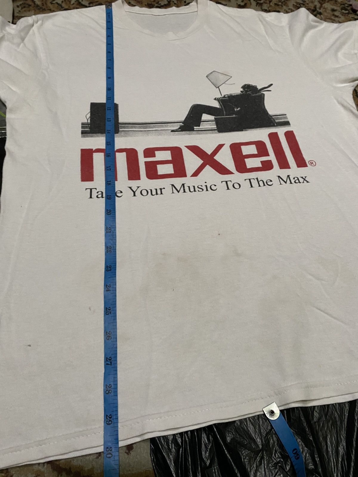 Band Tees Maxell Take Your Music To The Max T Shirt Size US L / EU 52-54 / 3 - 23 Thumbnail
