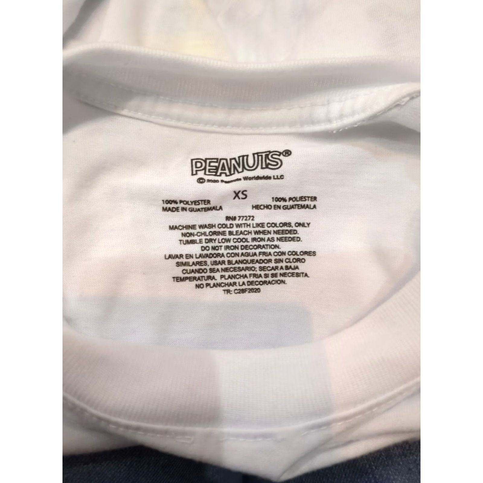 Peanuts Peanuts Snoopy Woodstock Shamrock T-Shirt XS Jrs Teens White Shirt Juniors Mens Womens Boys Girls Size XS / US 0-2 / IT 36-38 - 3 Thumbnail