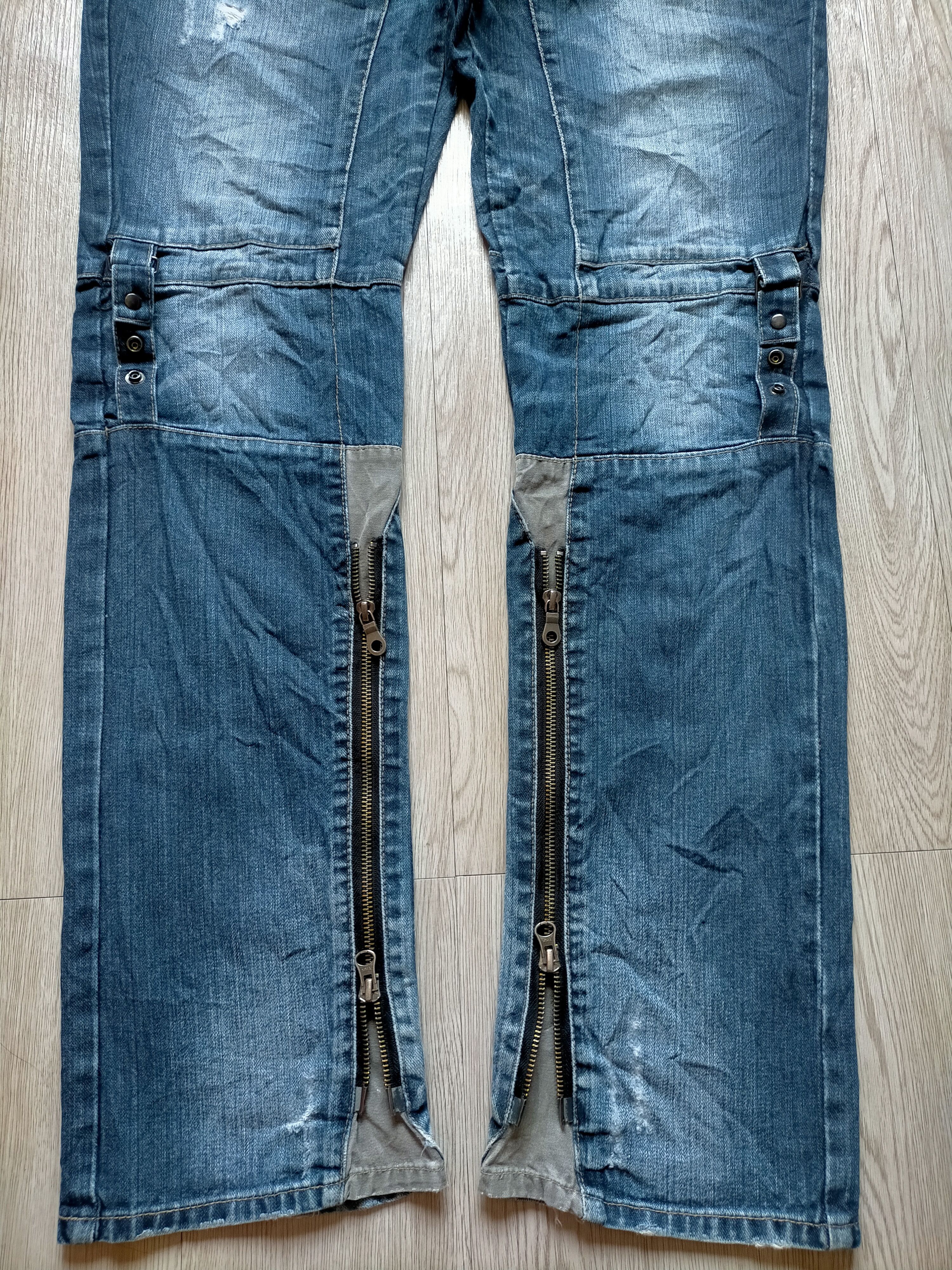 PPFM PPFM Bondage Tactical Bush Punk style Denim Size US 34 / EU 50 - 9 Thumbnail