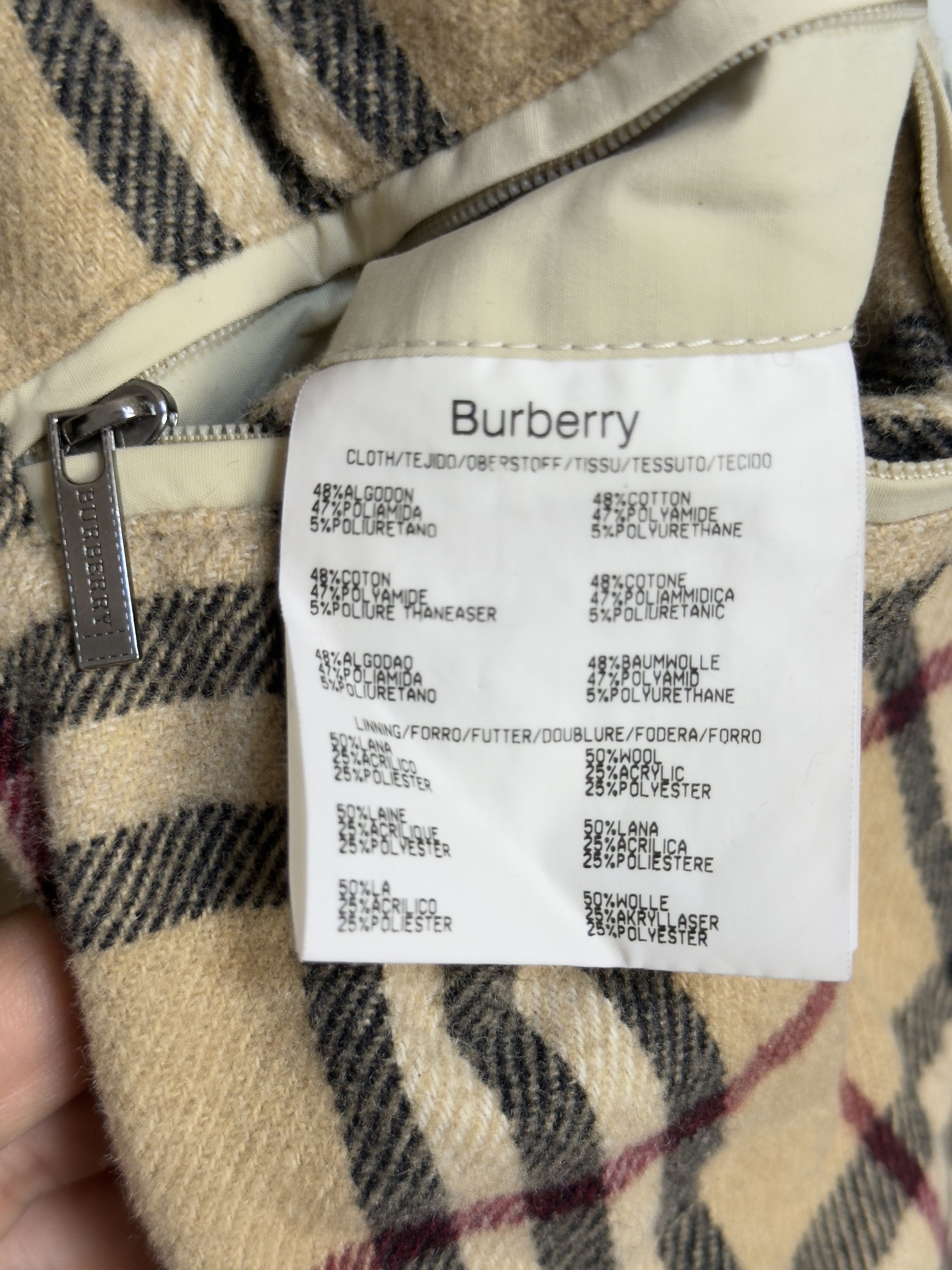 Burberry 🔥 Burberry parka nova check size xl Size US XL / EU 56 / 4 - 14 Thumbnail