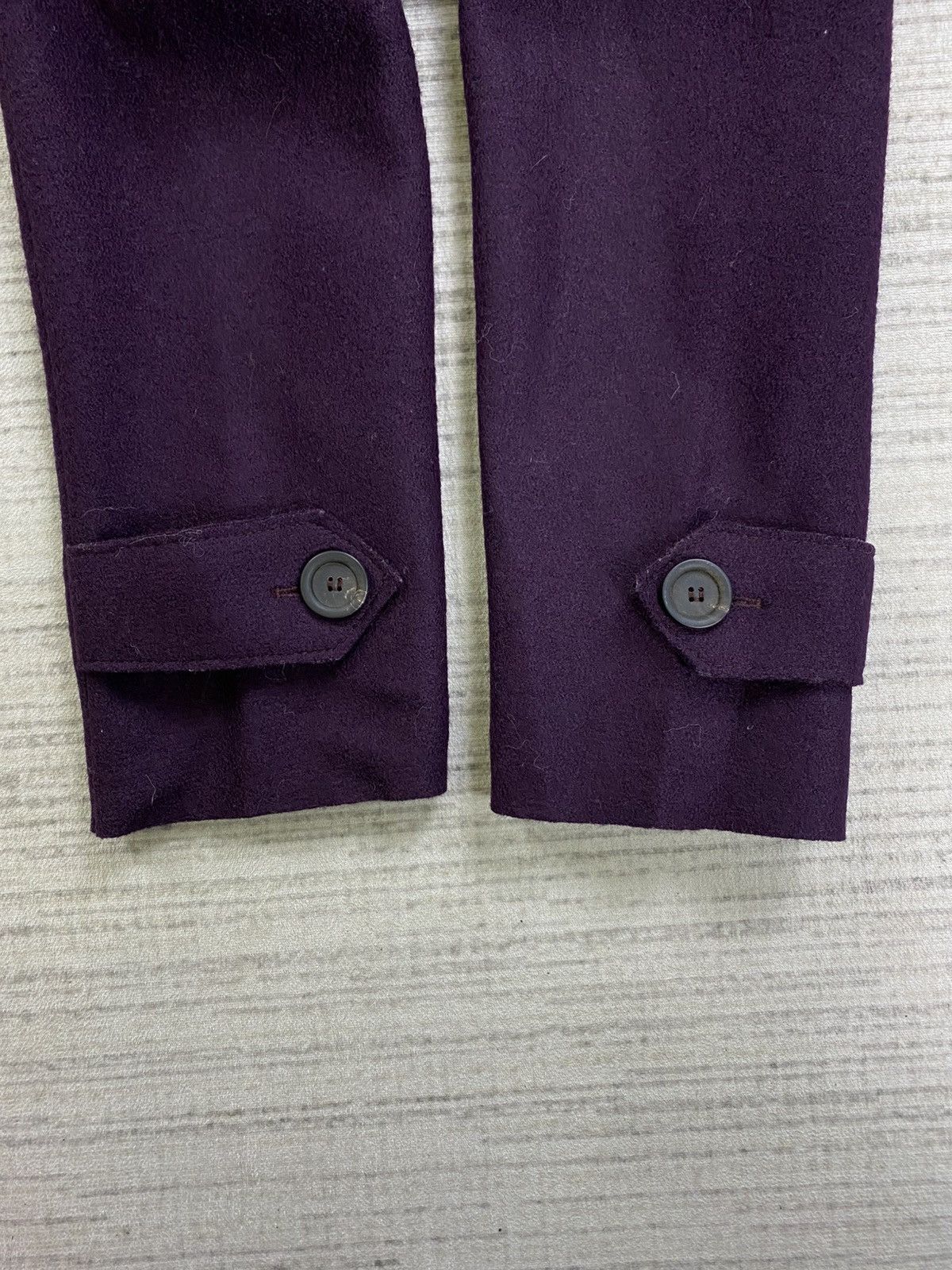 Harris Wharf London 🔥Harris Wharf London Purple Wool Coat Jacket Size S / US 4 / IT 40 - 8 Thumbnail